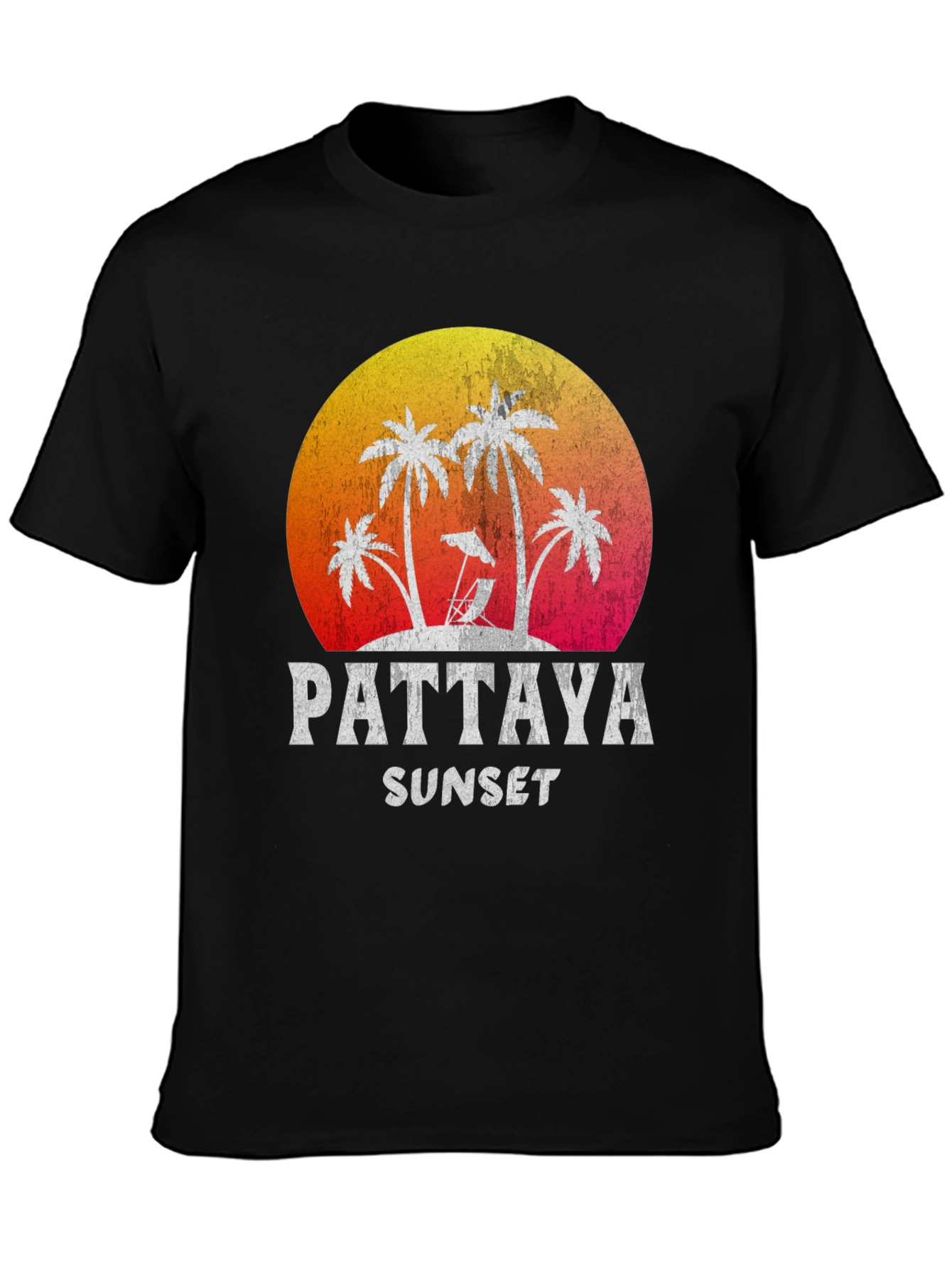 Pattaya Sunset Graphic Tee - Vacation Vibes