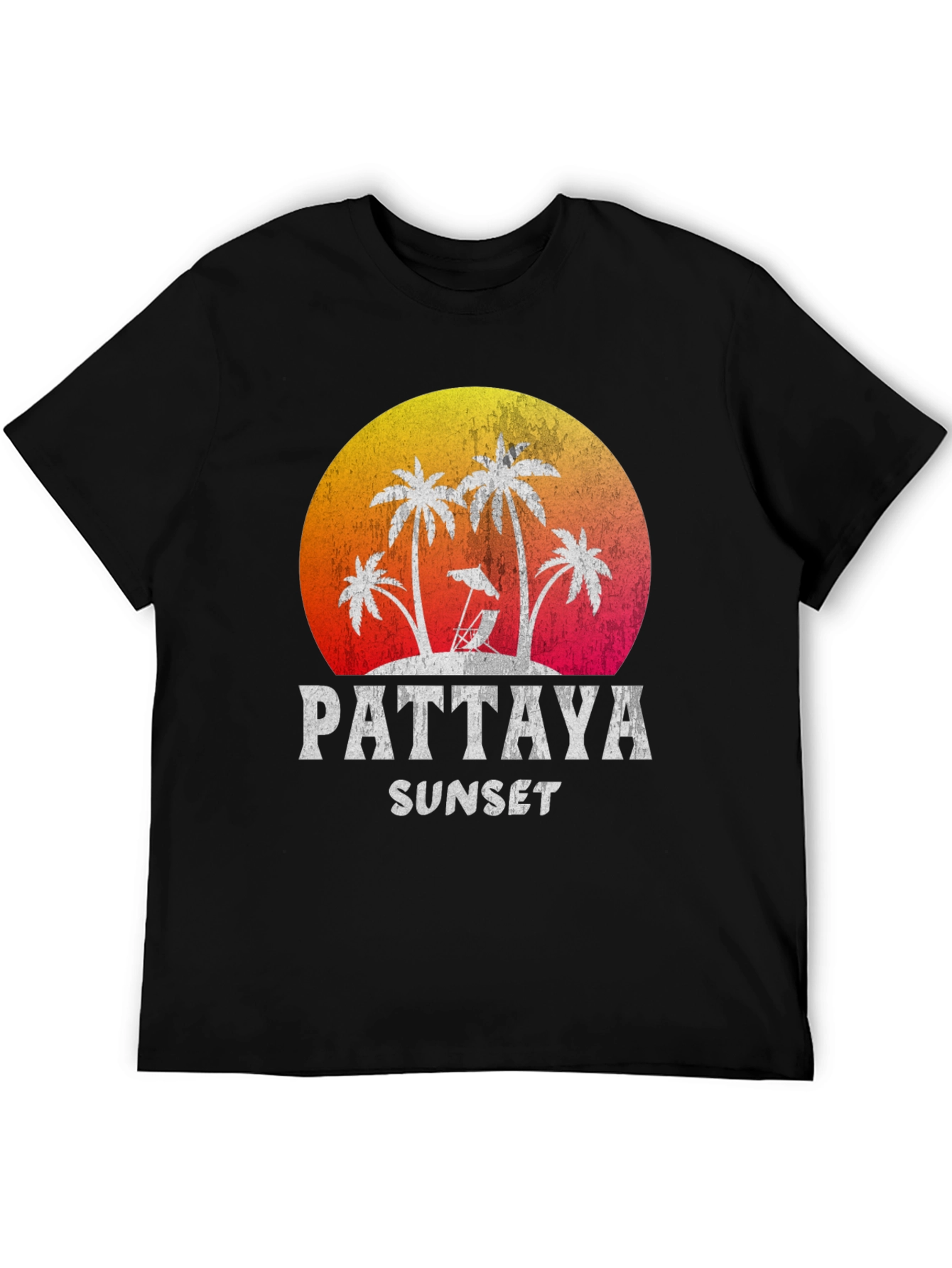 Pattaya Sunset Graphic Tee - Vacation Vibes