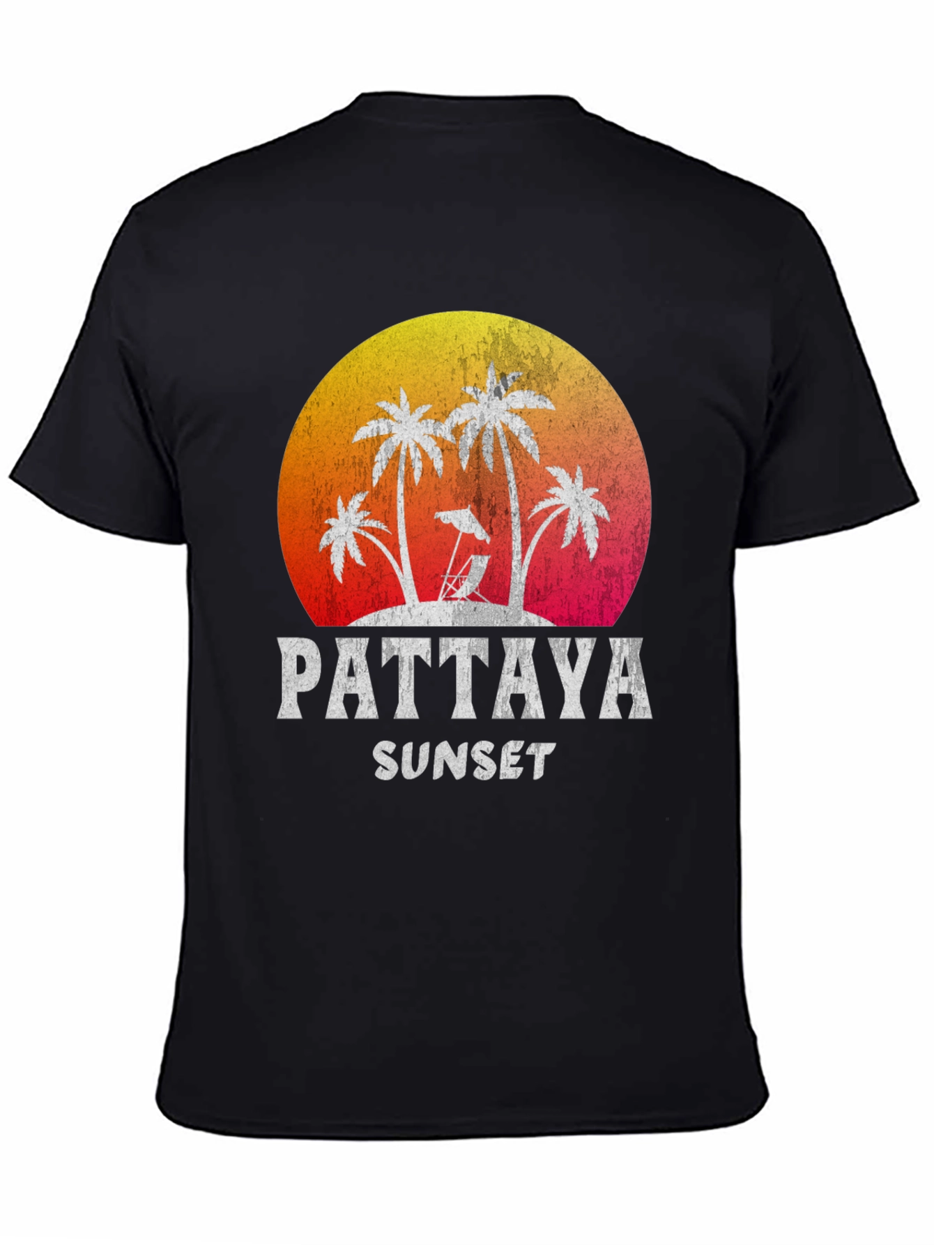 Pattaya Sunset Graphic Tee - Vacation Vibes