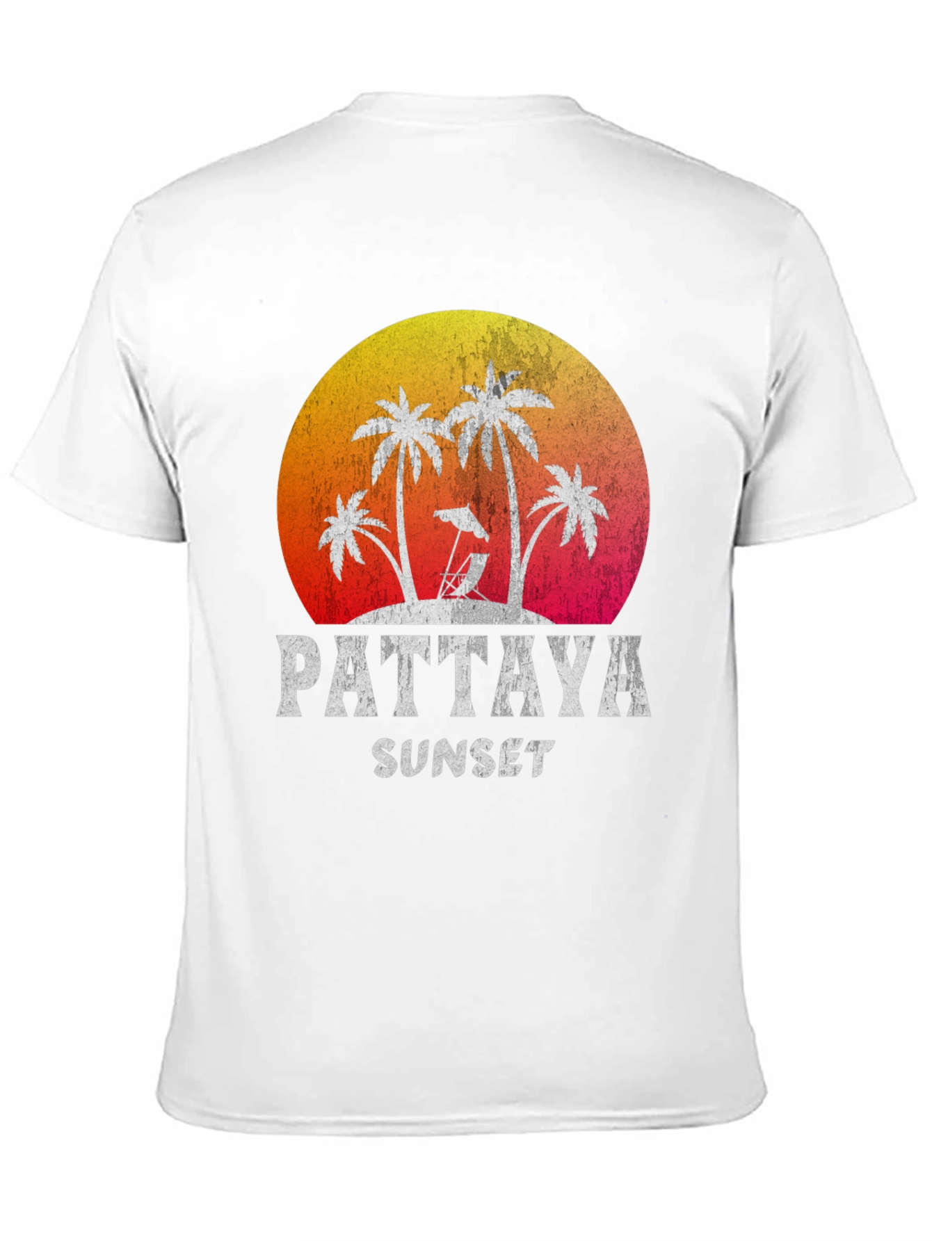 Pattaya Sunset Graphic Tee - Vacation Vibes