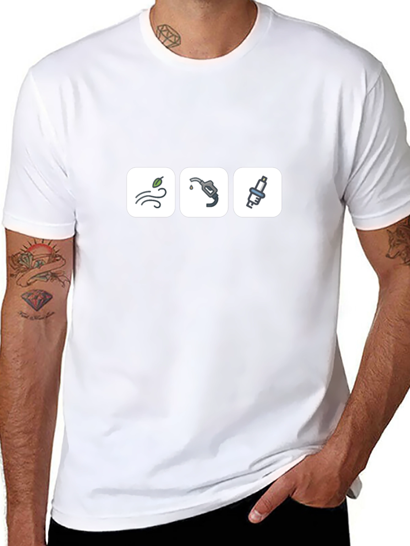 Eco-Friendly Car T-Shirt