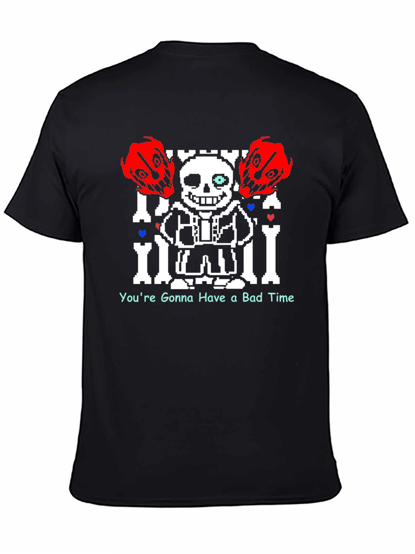Undertale Sans Bad Time Black T-Shirt
