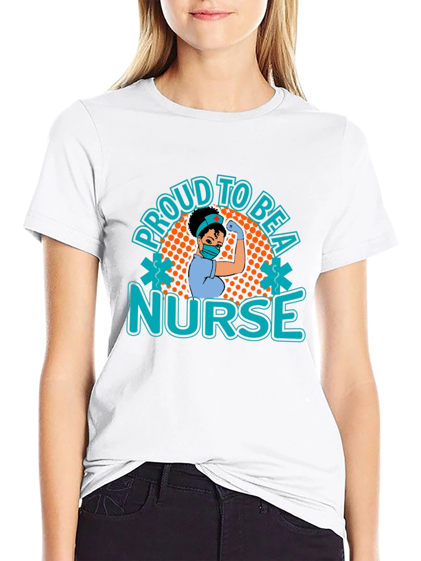 Proud To Be A Nurse Graphic T-Shirt