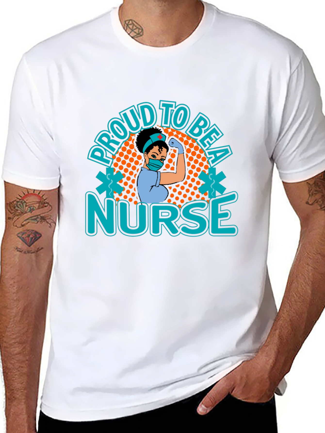 Proud To Be A Nurse Graphic T-Shirt