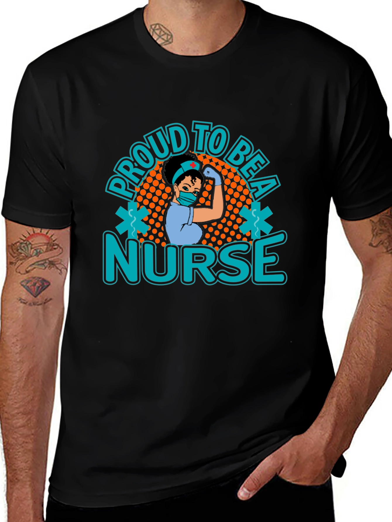 Proud To Be A Nurse Graphic T-Shirt