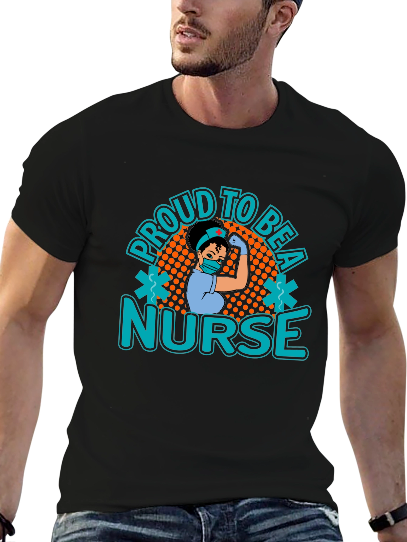 Proud To Be A Nurse Graphic T-Shirt