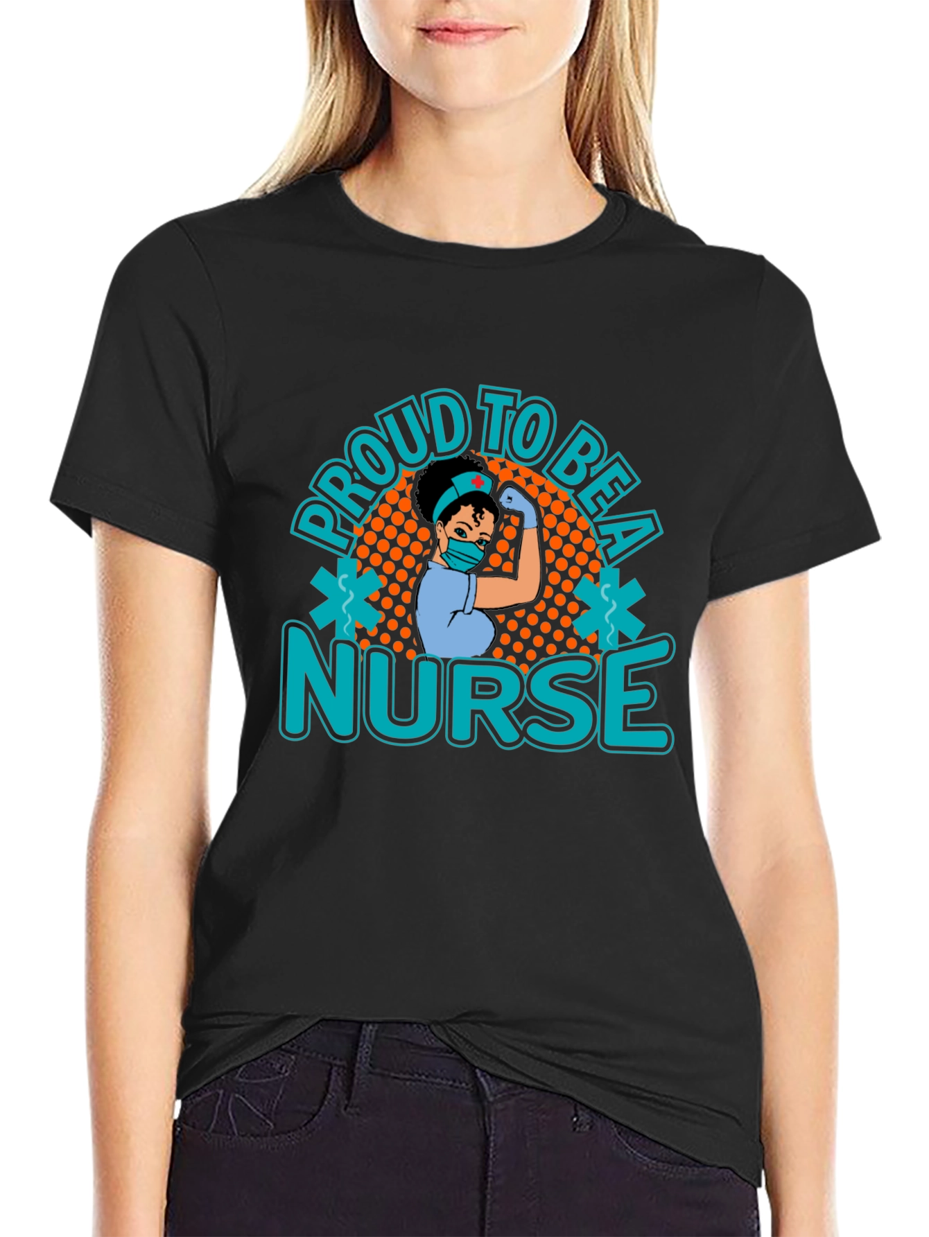 Proud To Be A Nurse Graphic T-Shirt