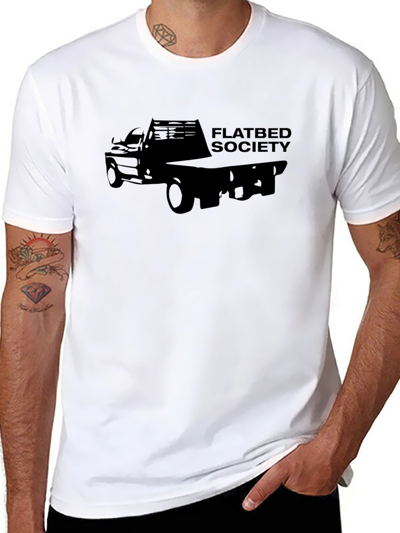 Flatbed Society Black T-Shirt