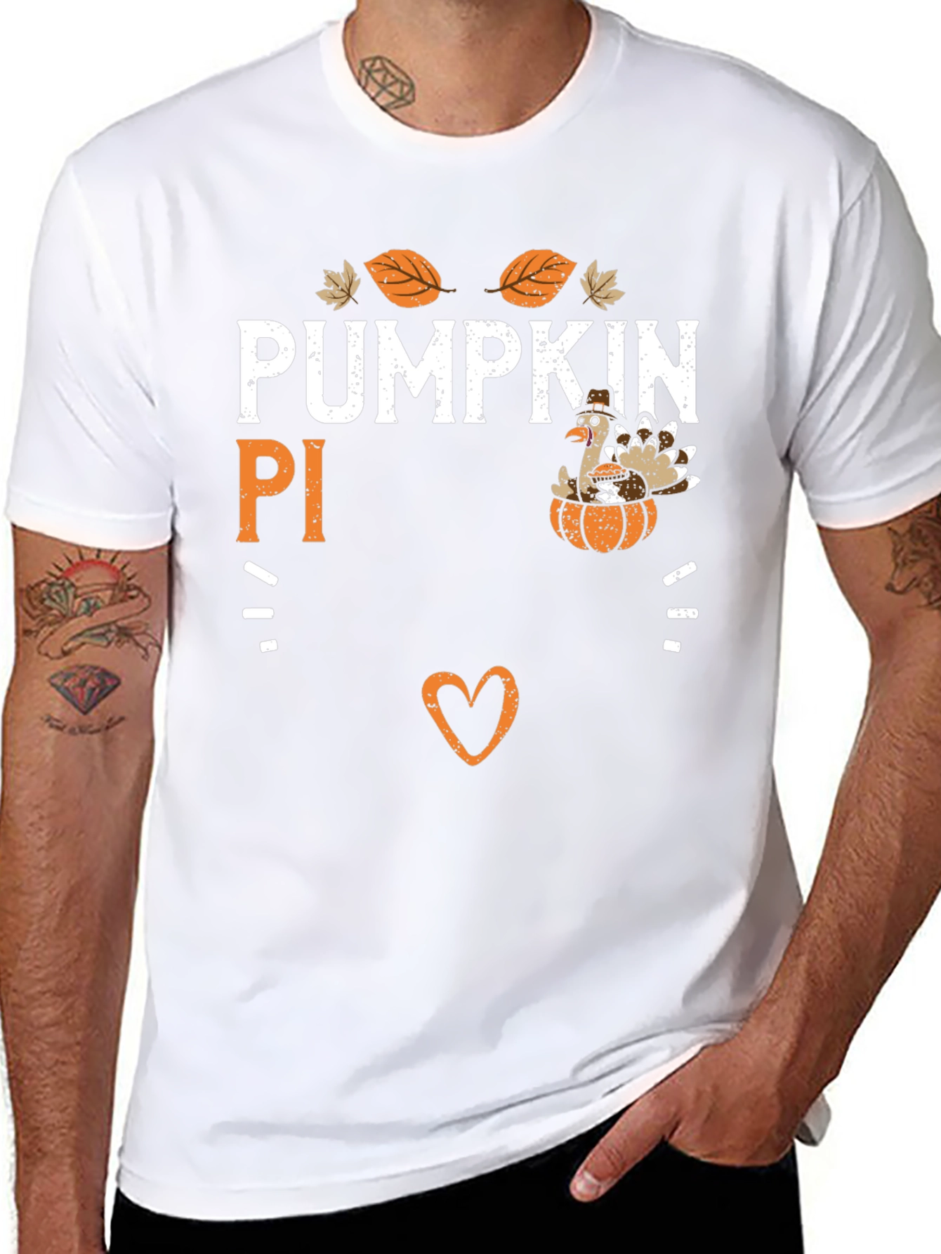 Pumpkin Pie Thanksgiving Graphic T-Shirt