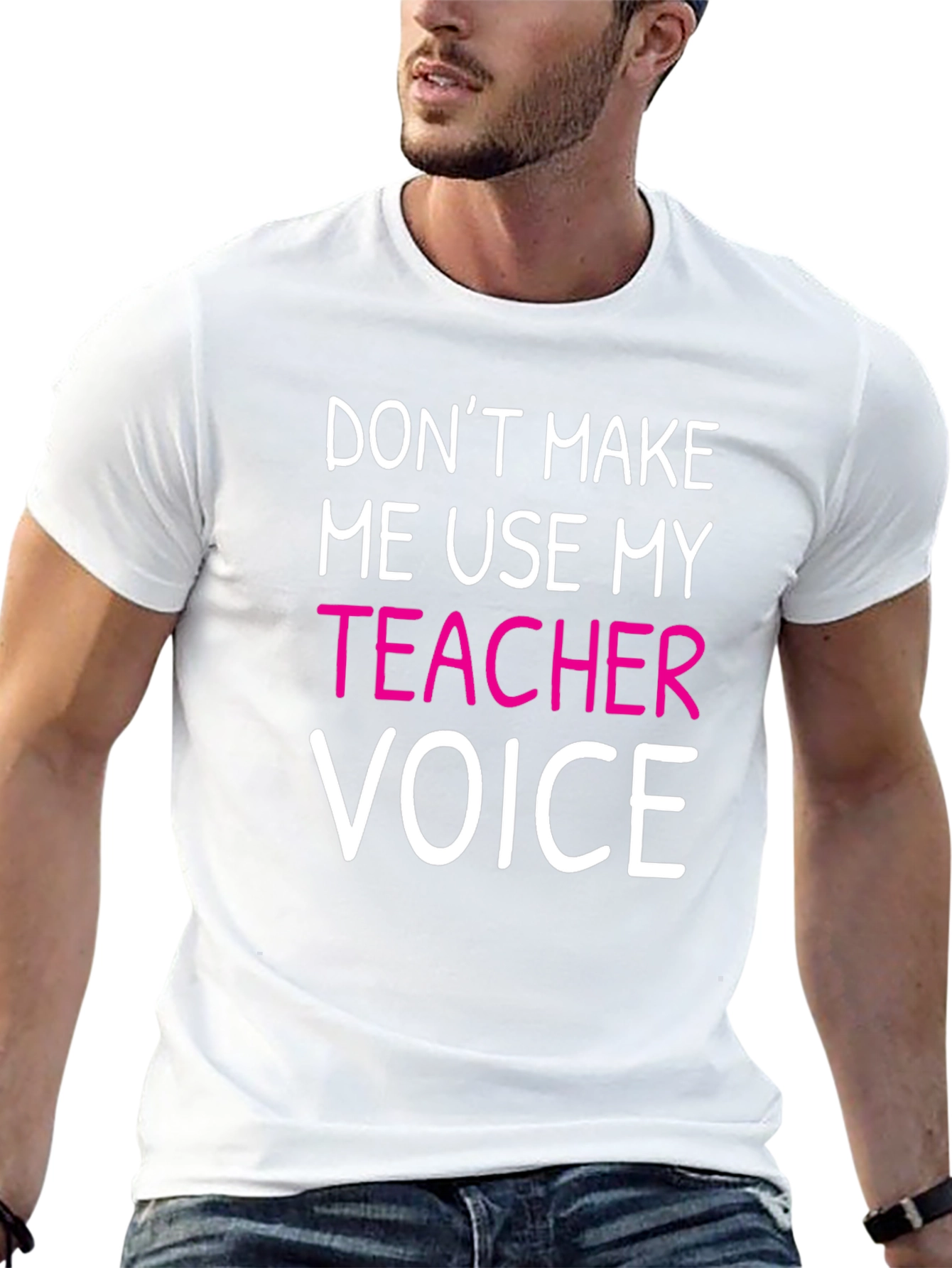 Teacher Voice T-Shirt - Funny Educator Apparel