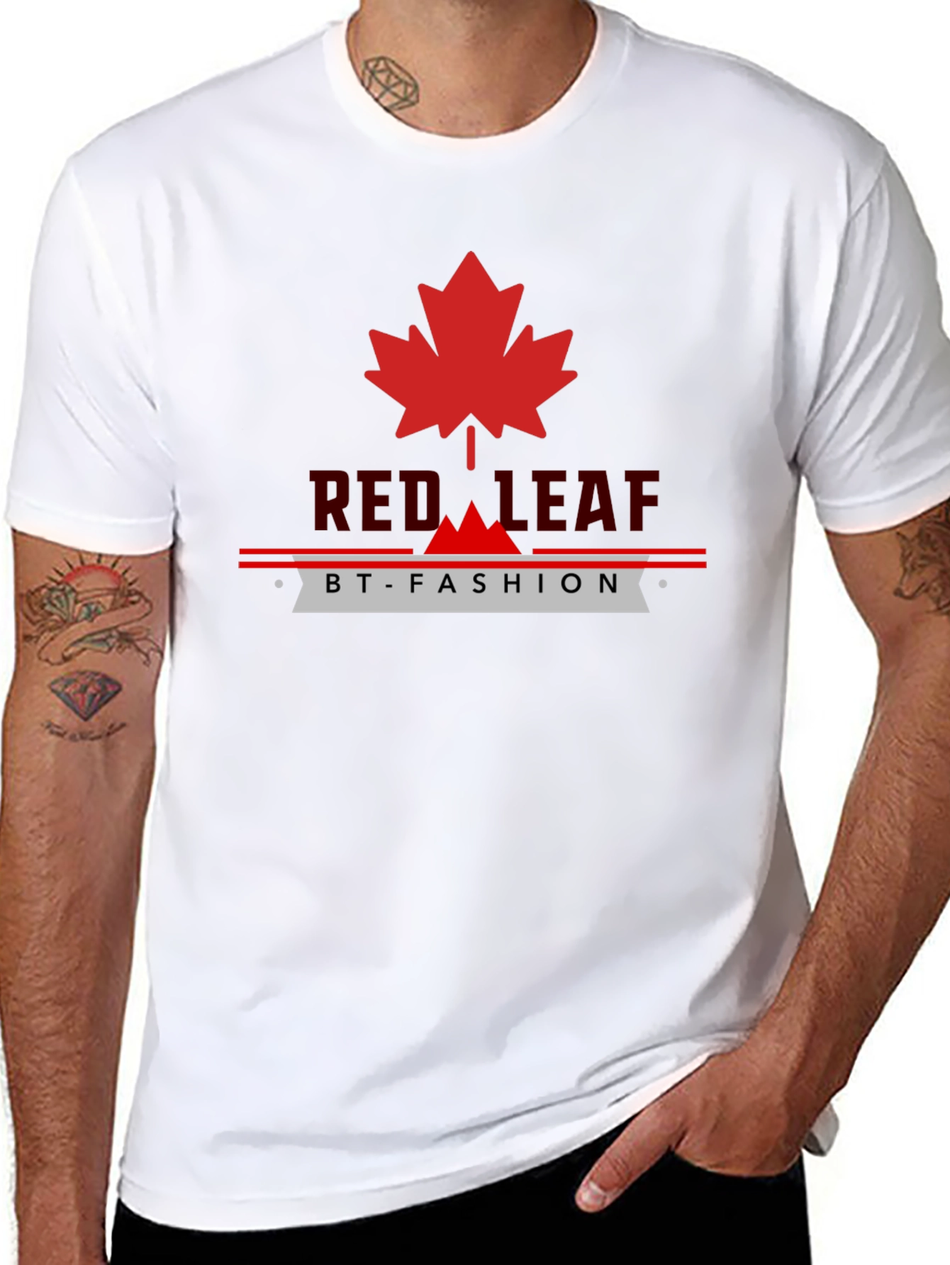 Red Leaf BT-Fashion Graphic Tee