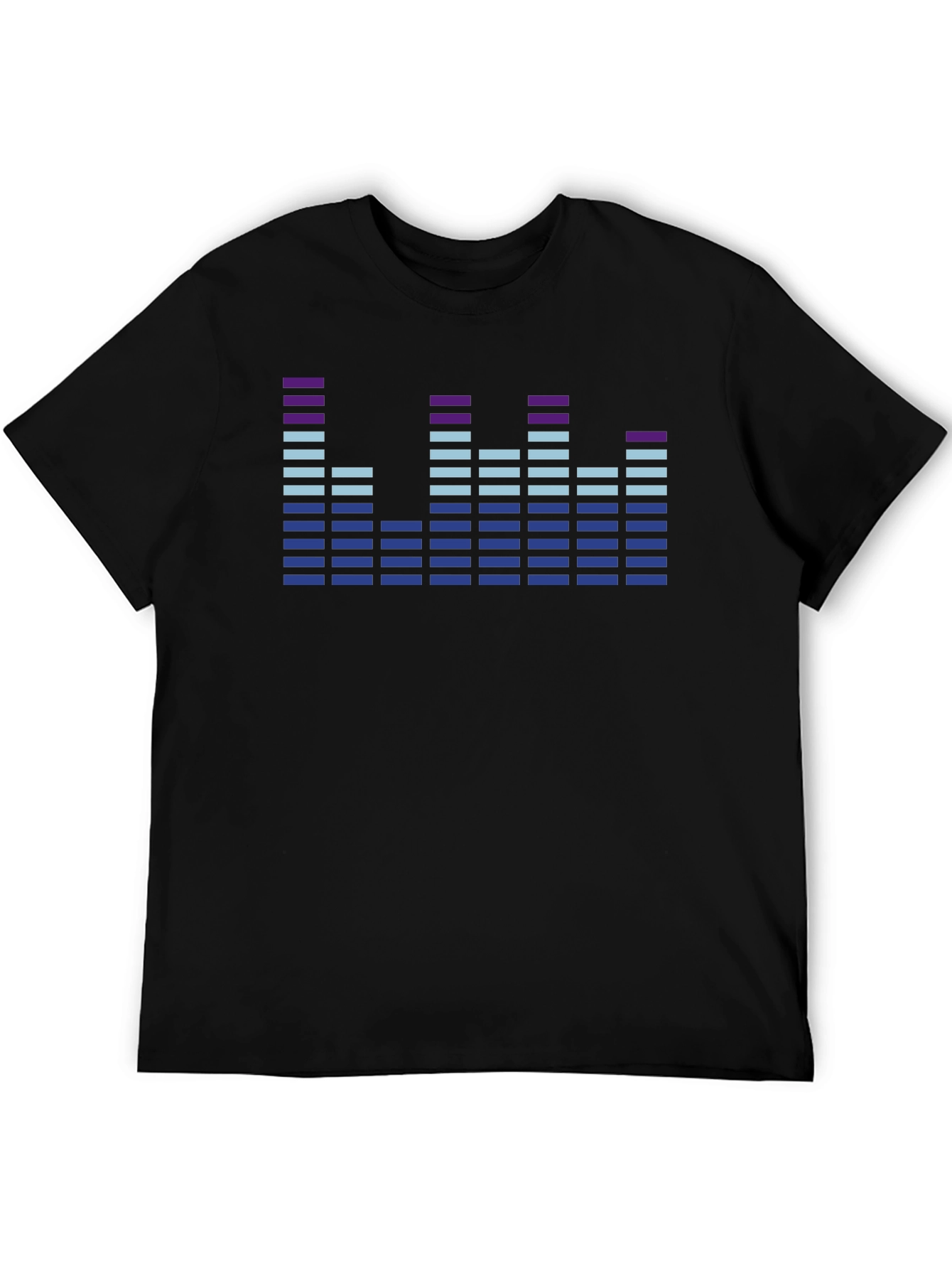 Sound Wave Graphic Tee - Modern Music Lover T-Shirt