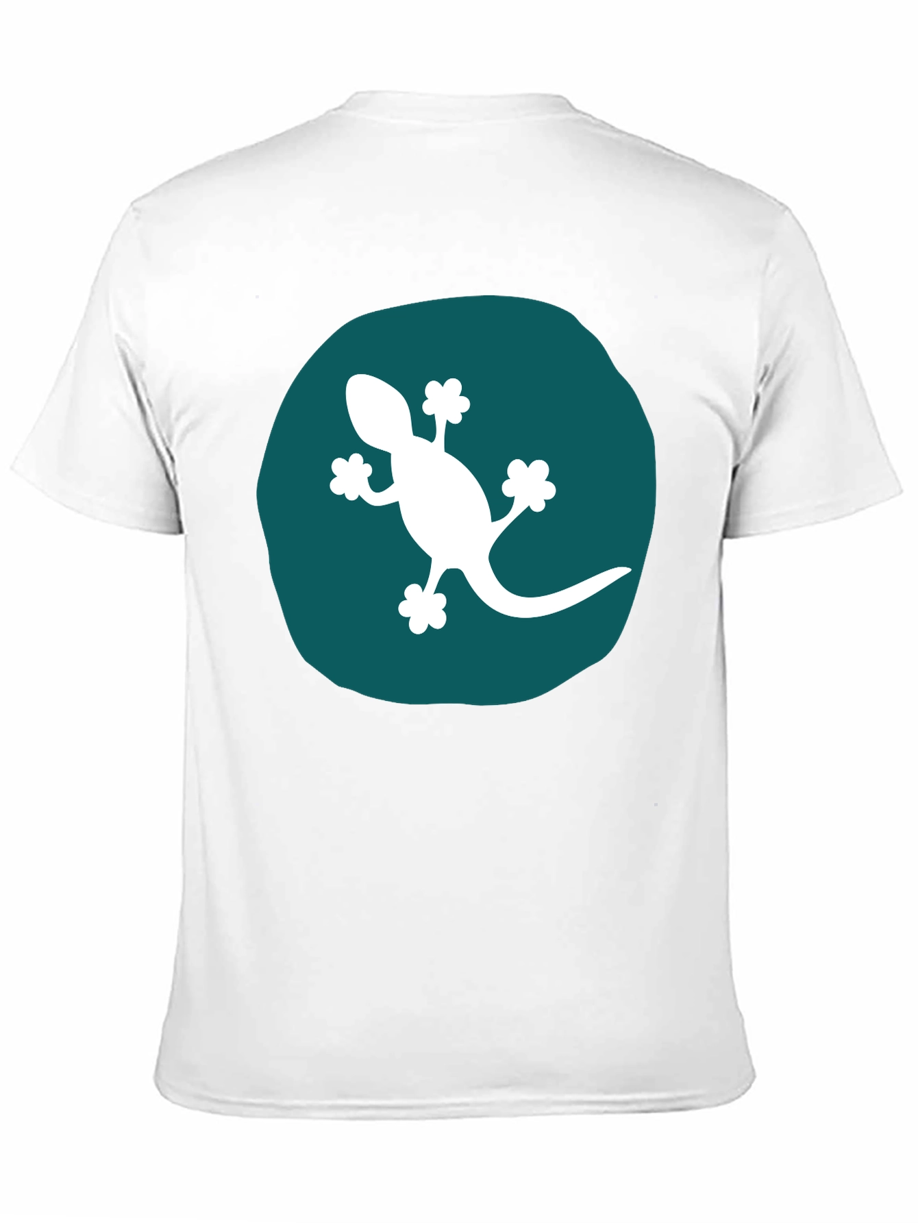 Gecko Graphic Tee - Modern Black T-Shirt
