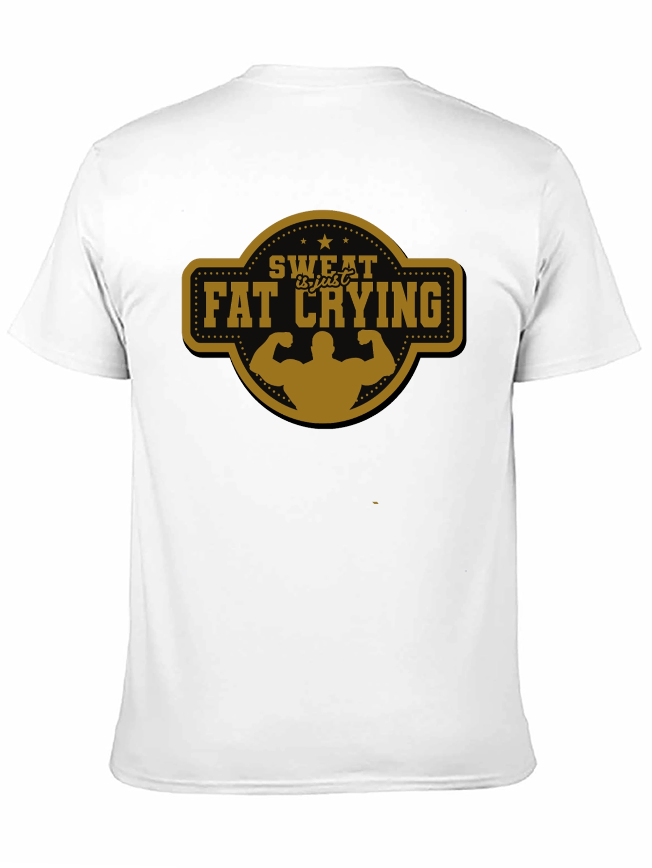 Sweat is Fat Crying Gym T-Shirt