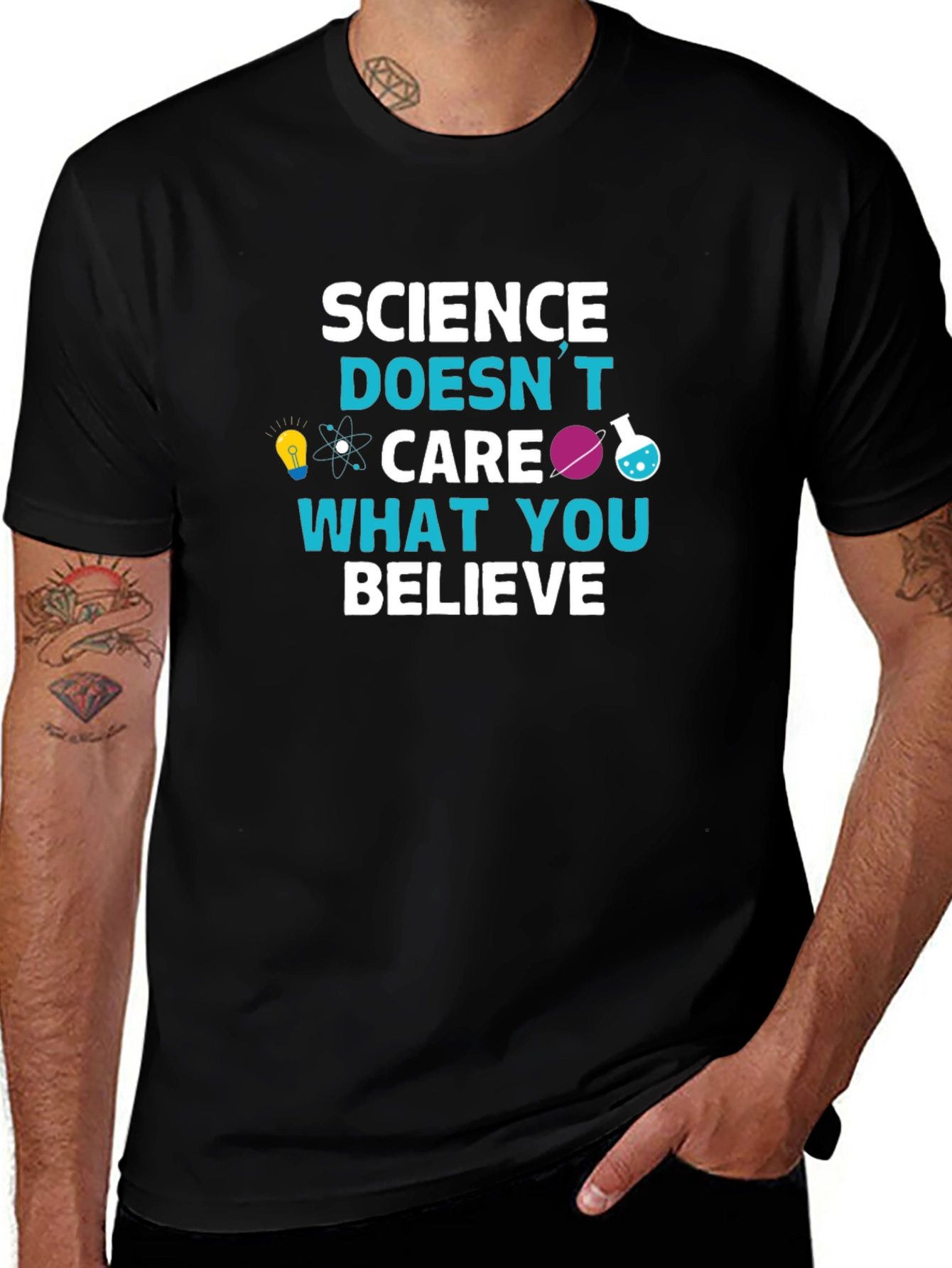 Science Doesnt Care What You Believe T-Shirt