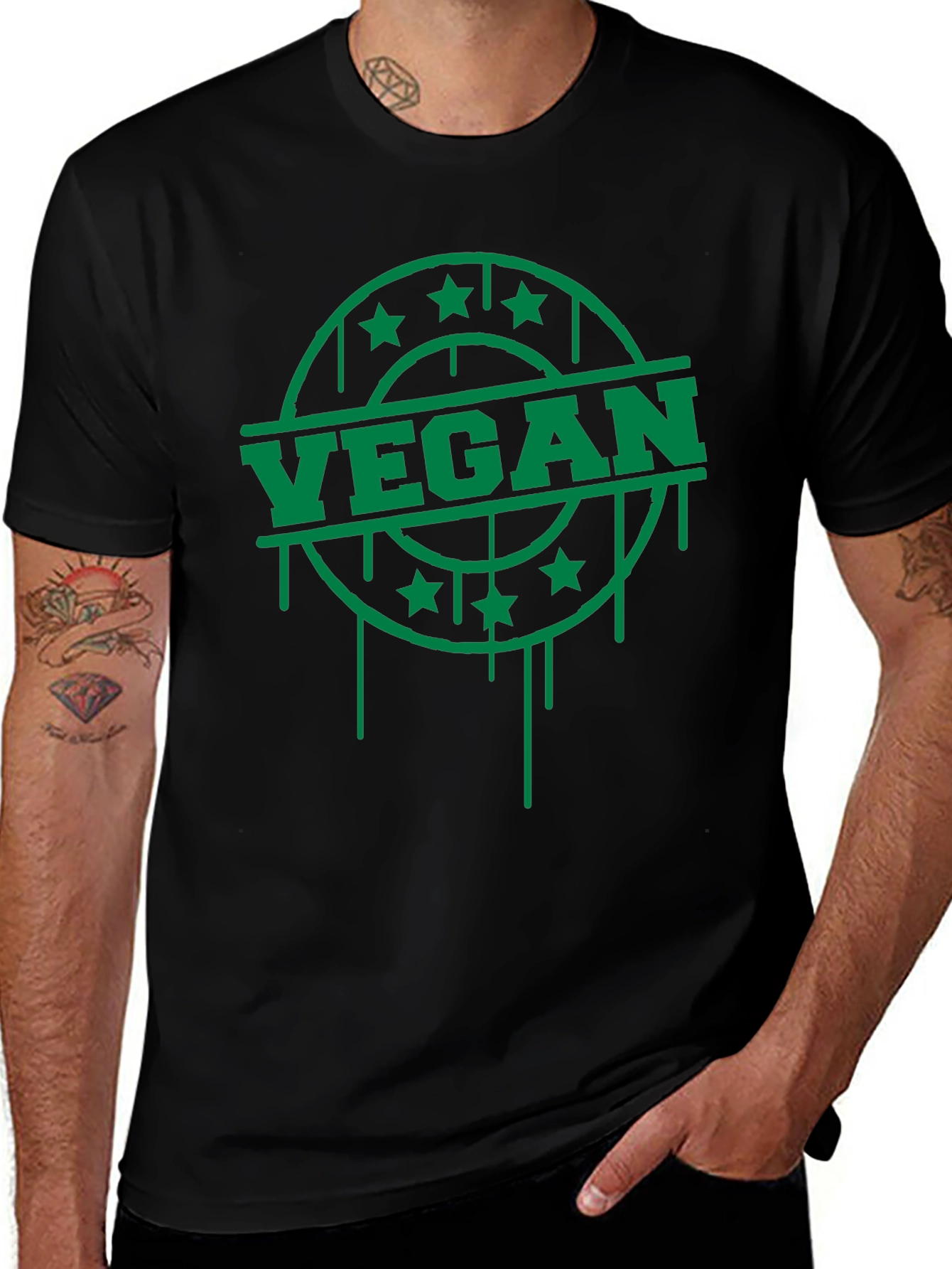 Vegan Stamp Graphic Tee