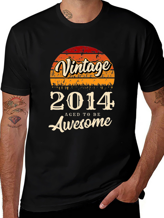Vintage 2014 Aged to Be Awesome T-Shirt