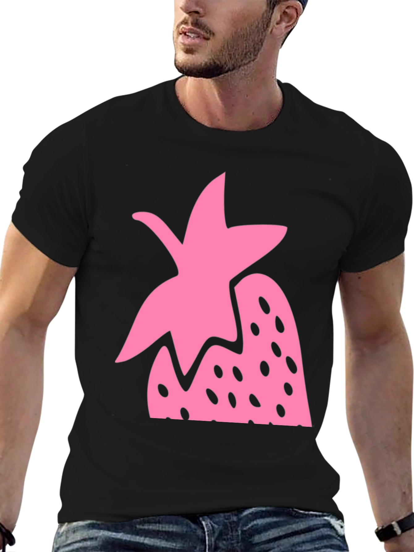 Strawberry Graphic Tee - Fun & Trendy Style
