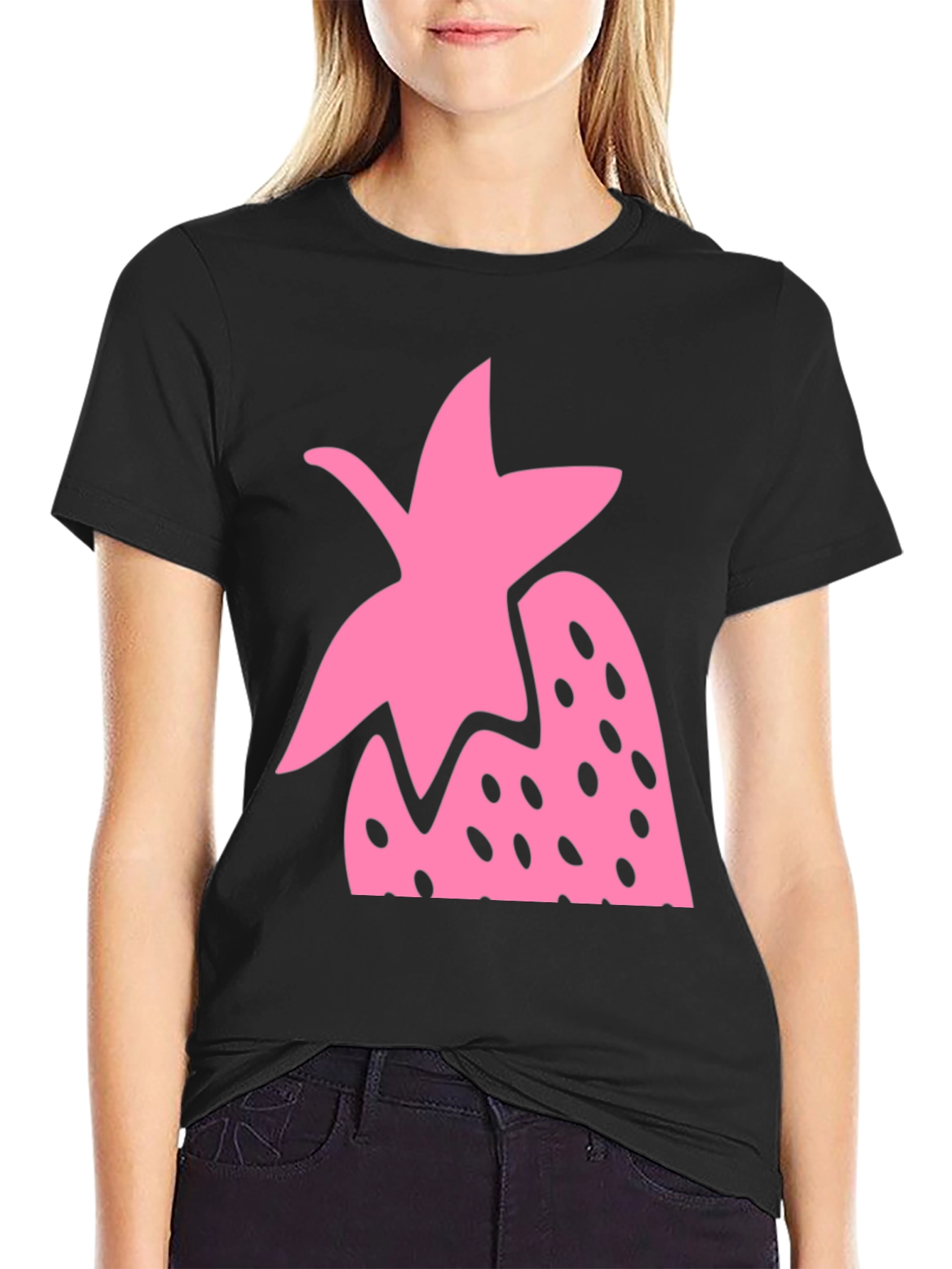 Strawberry Graphic Tee - Fun & Trendy Style