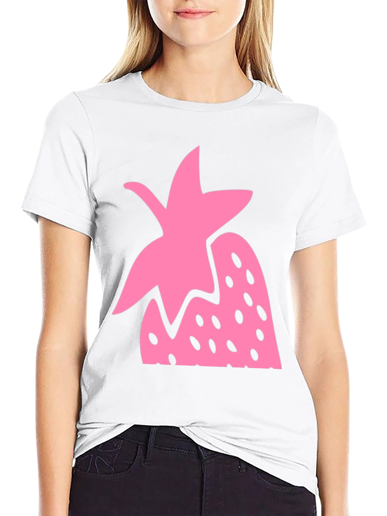 Strawberry Graphic Tee - Fun & Trendy Style