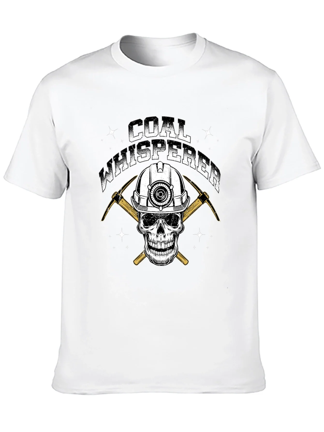 Coal Whisperer Skull Graphic T-Shirt