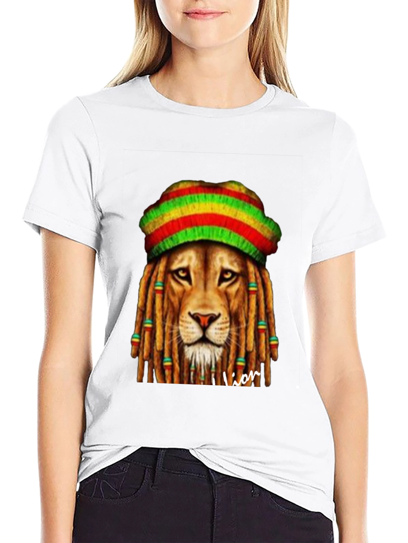 Rasta Lion T-Shirt Reggae Style