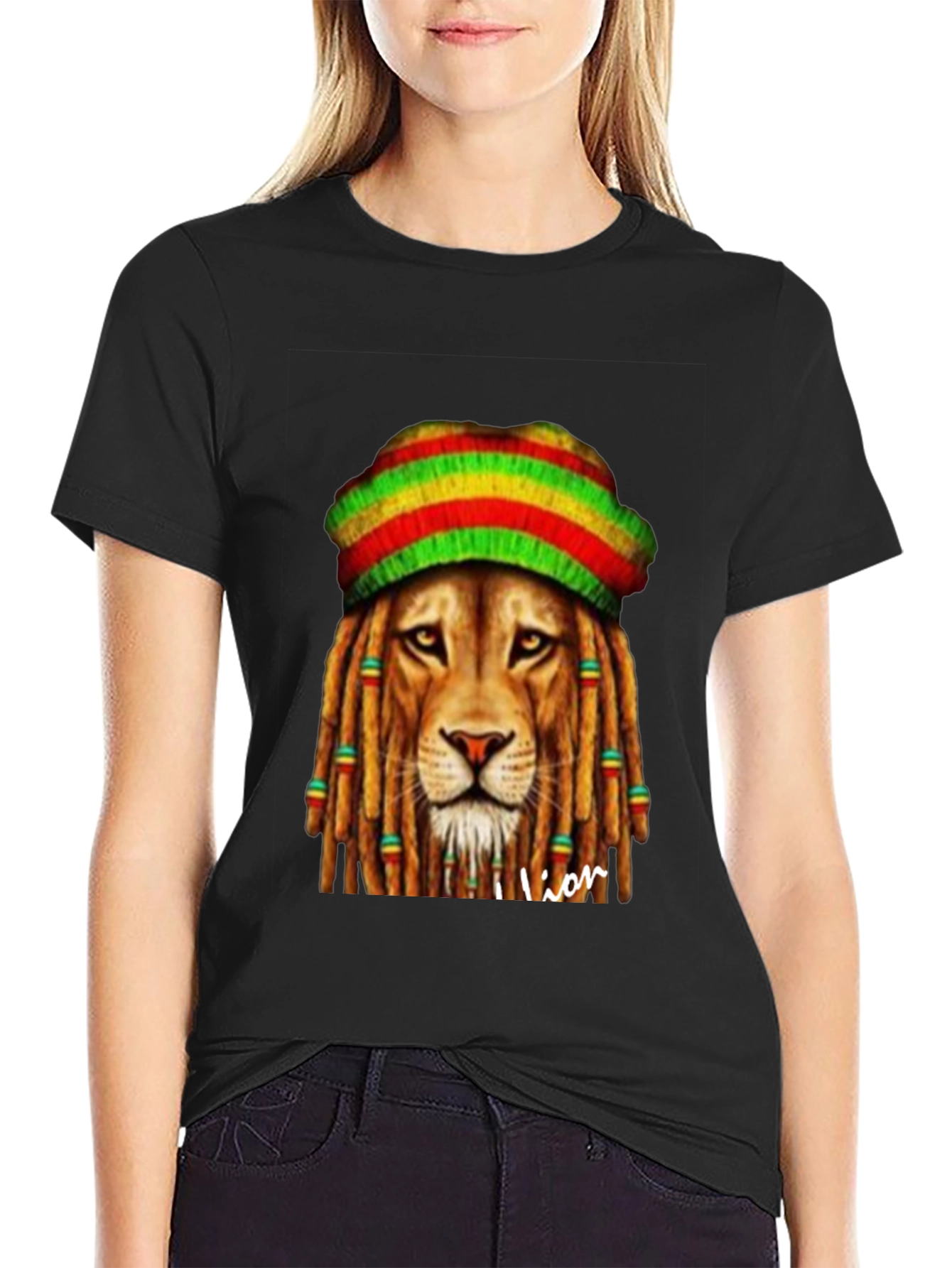 Rasta Lion T-Shirt Reggae Style