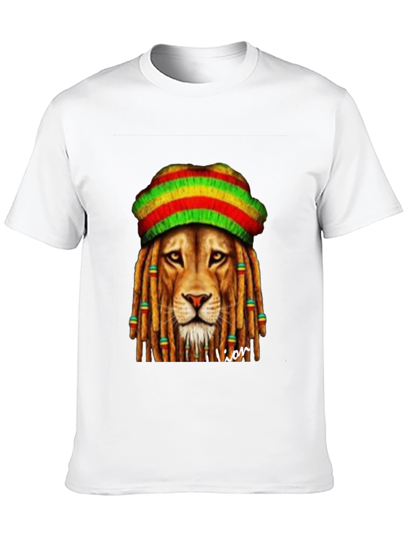Rasta Lion T-Shirt Reggae Style
