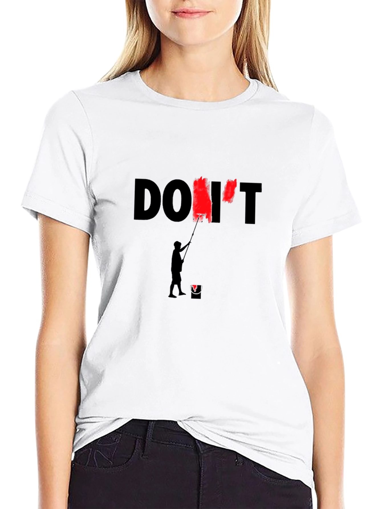 Dont Paint Over Black T-Shirt