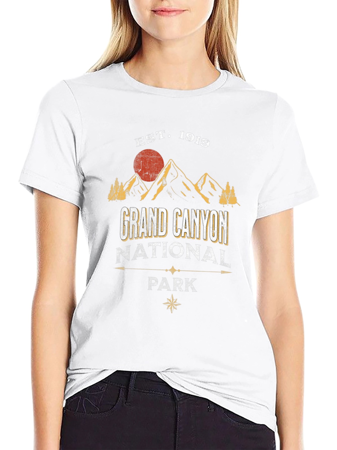 Grand Canyon National Park T-Shirt - Black Graphic Tee