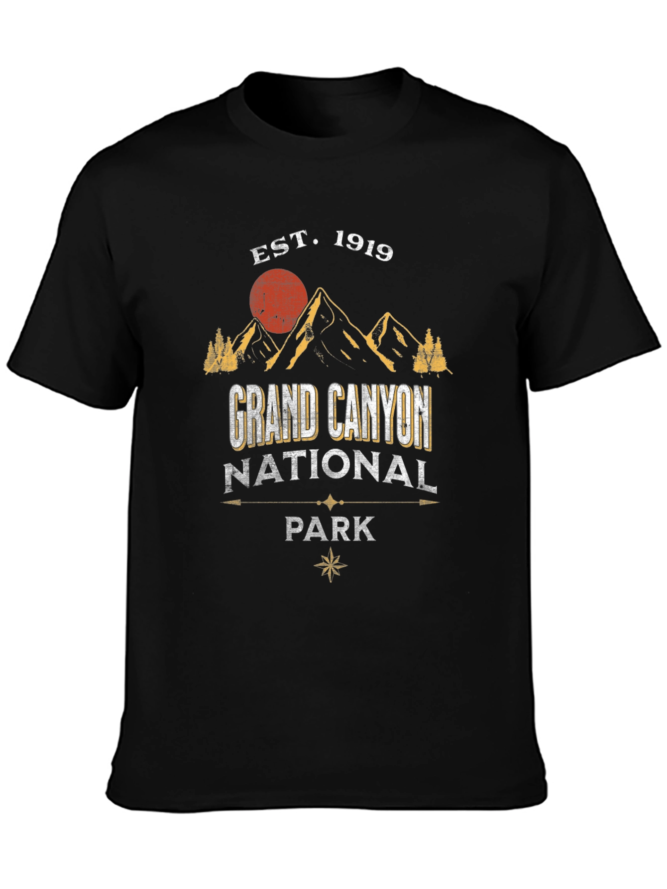 Grand Canyon National Park T-Shirt - Black Graphic Tee