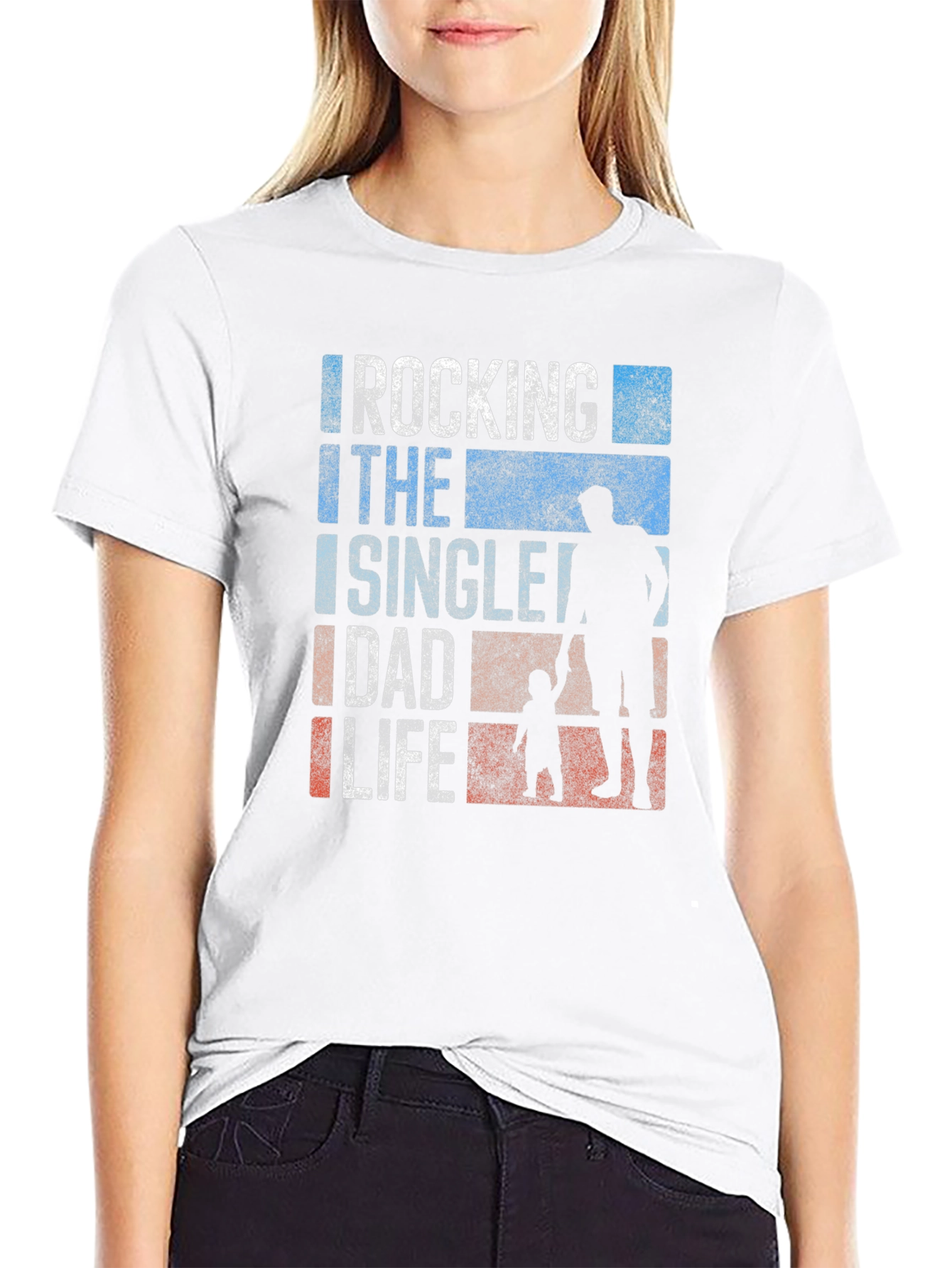 Rocking the Single Dad Life T-Shirt