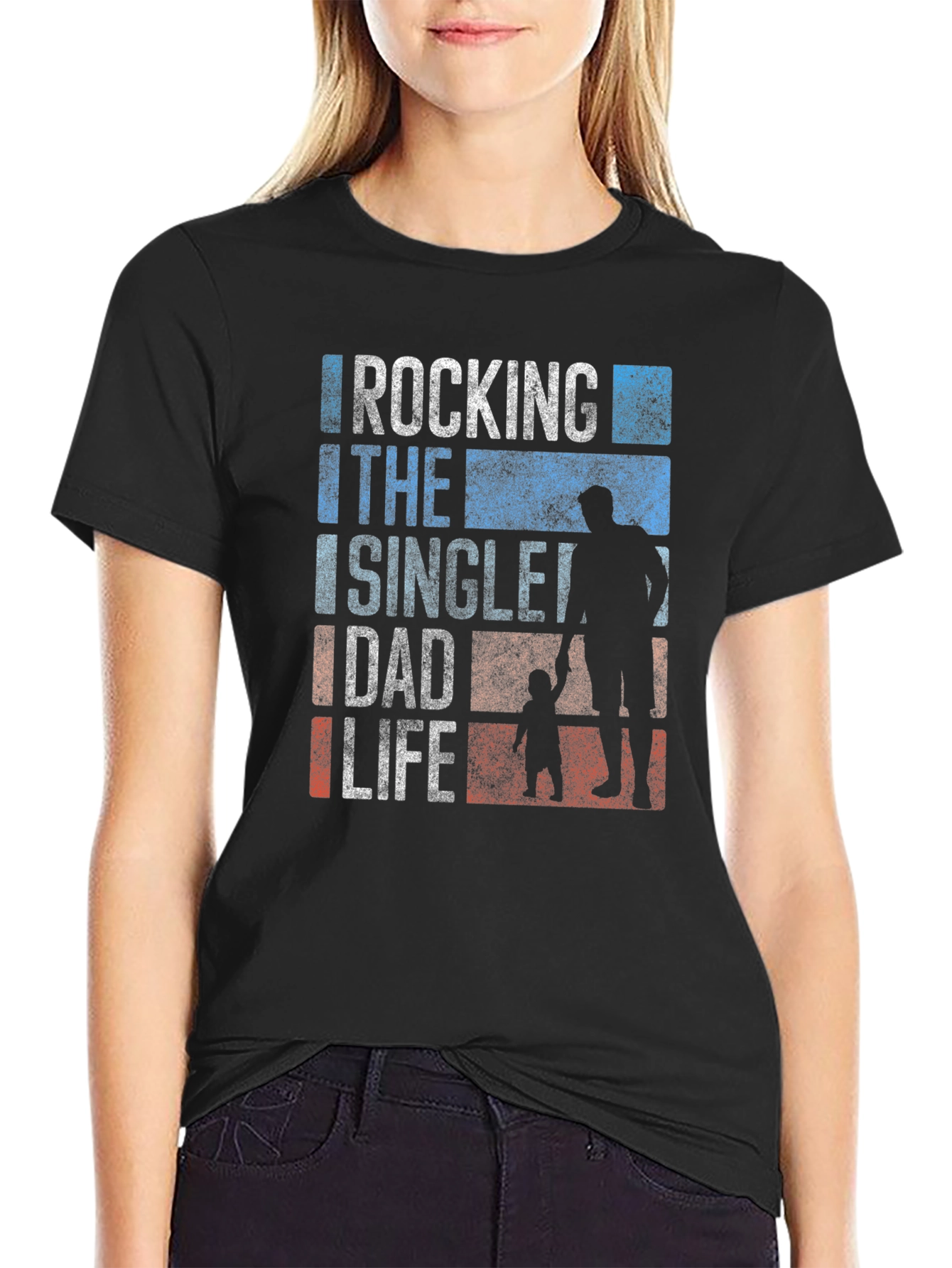 Rocking the Single Dad Life T-Shirt