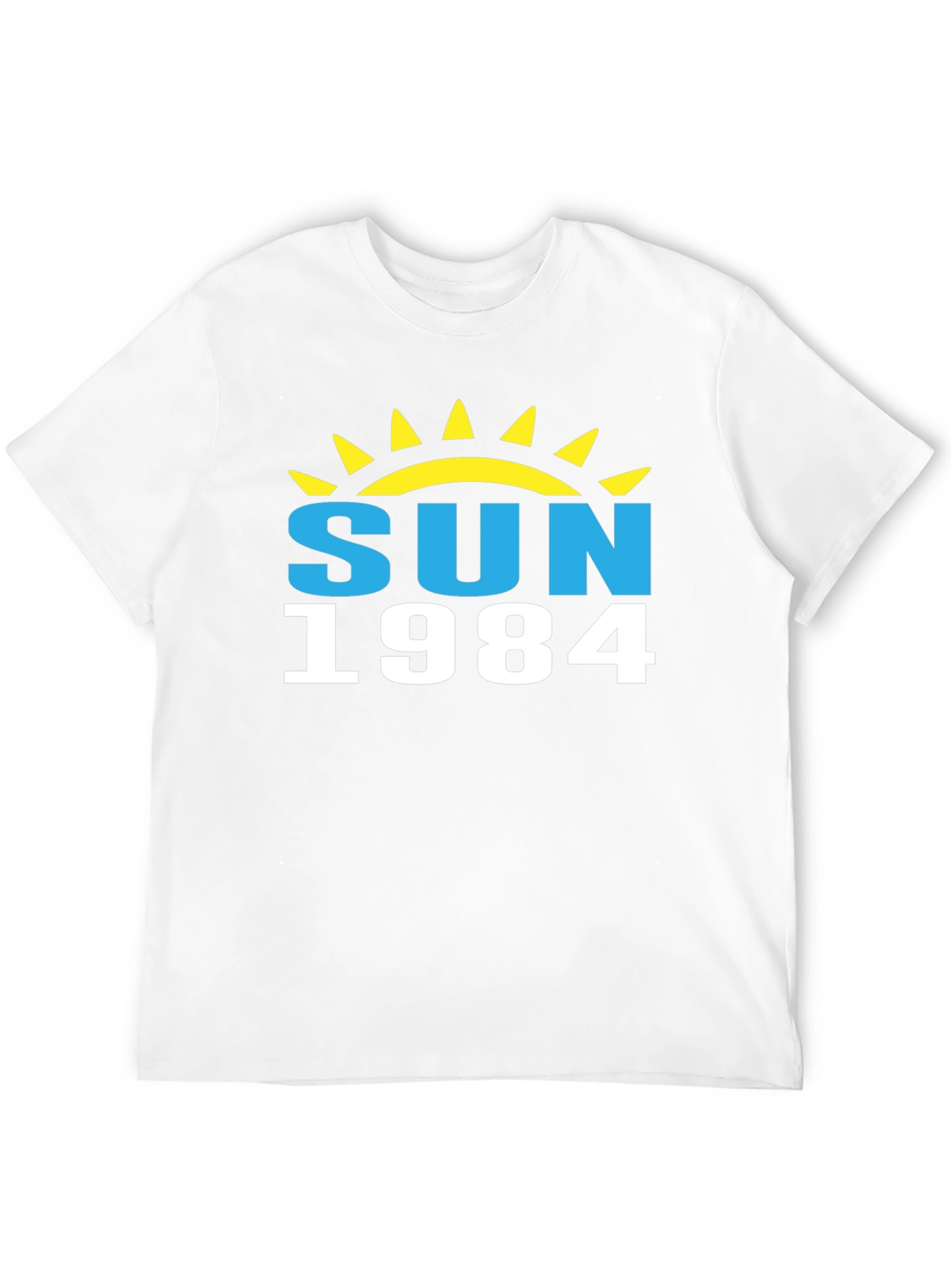 Sun 1984 Graphic Tee - Retro Style