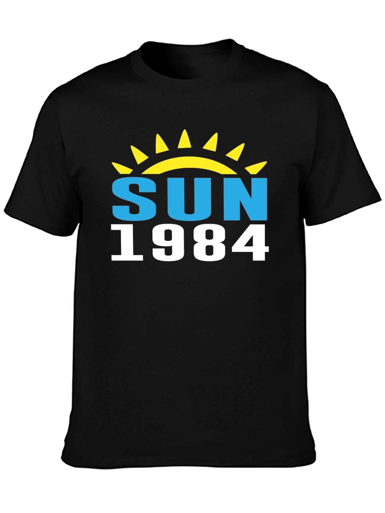 Sun 1984 Graphic Tee - Retro Style