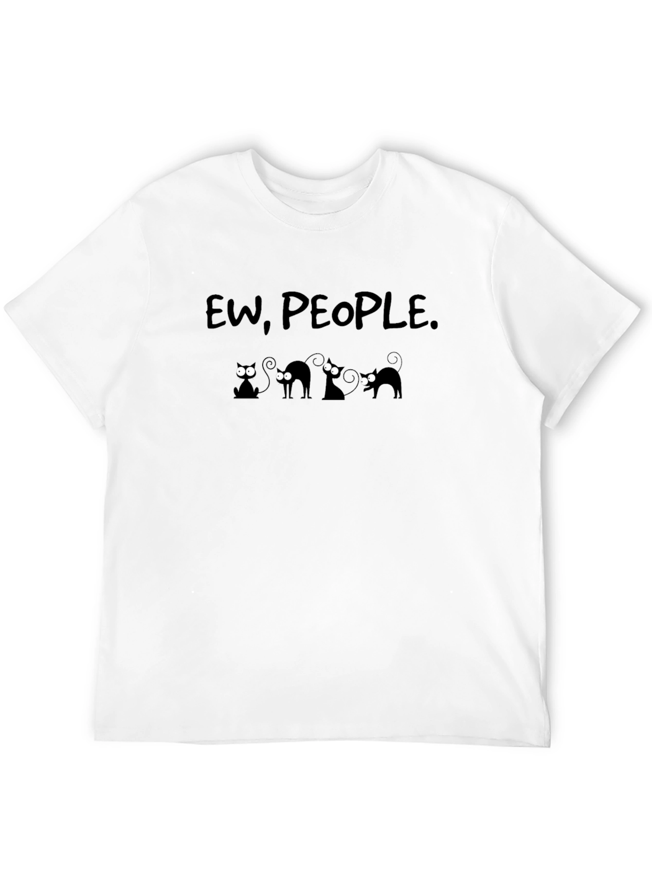 Ew People. Cat Graphic T-Shirt