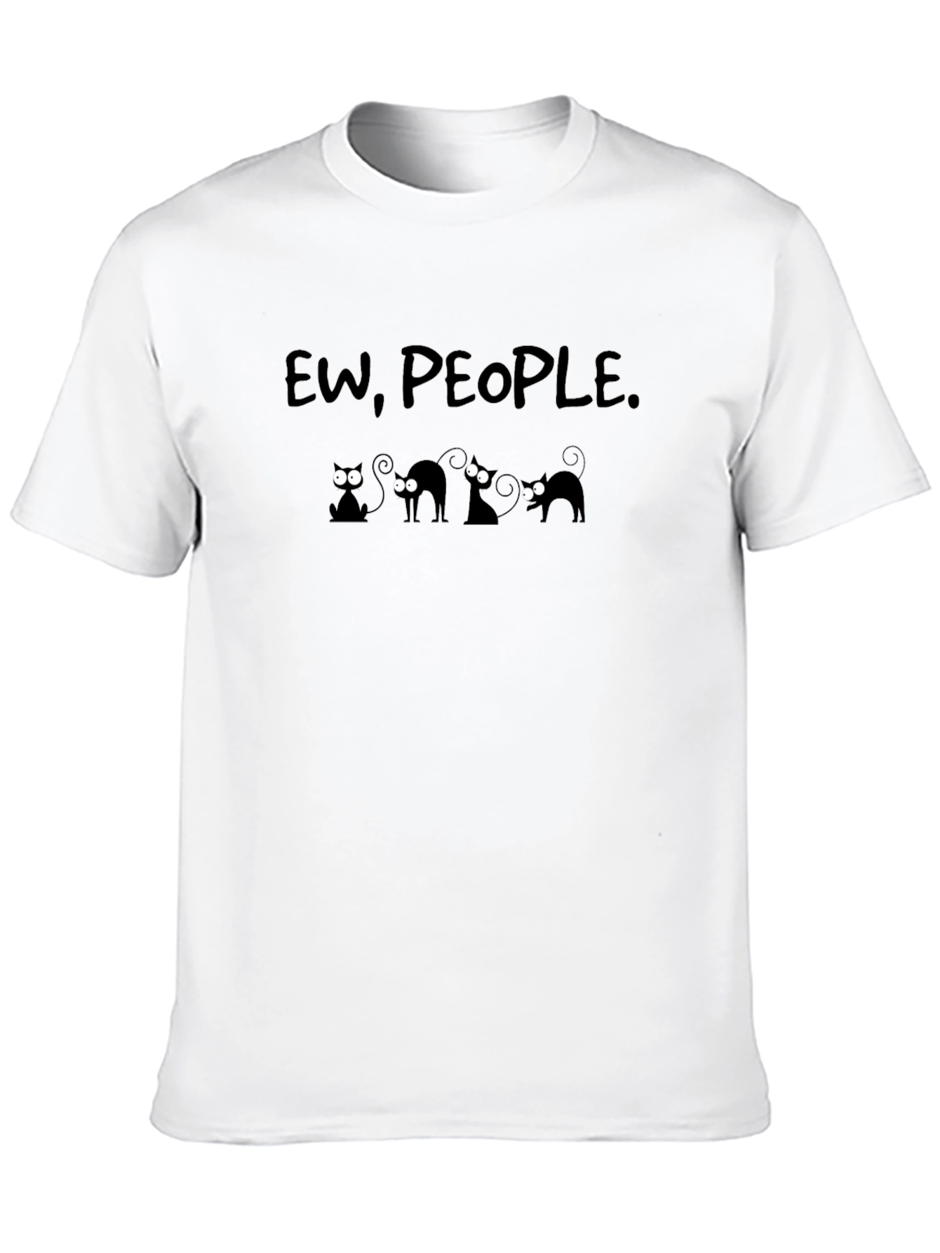 Ew People. Cat Graphic T-Shirt