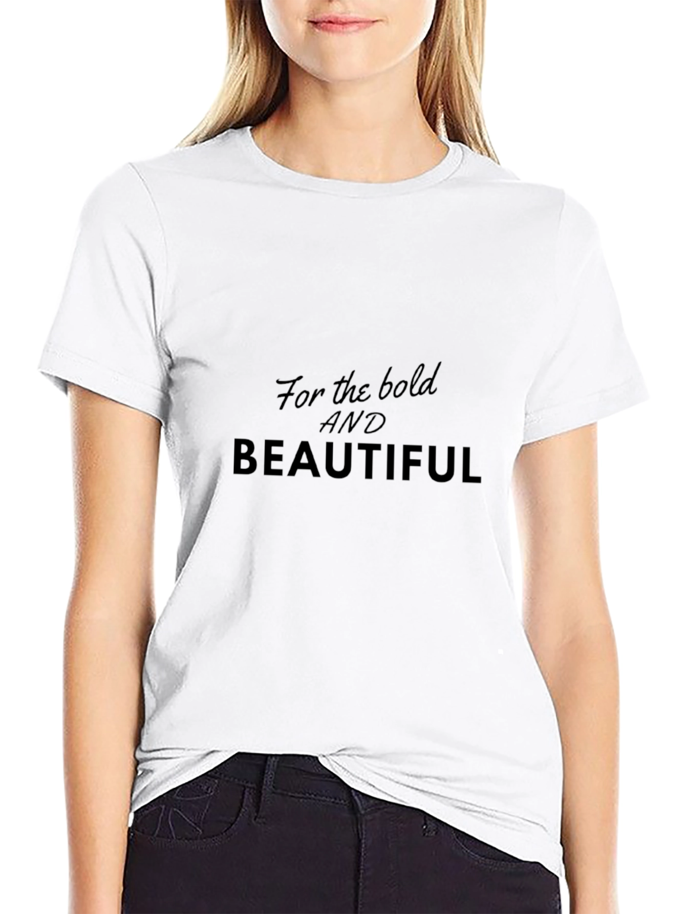 Bold & Beautiful Black T-Shirt