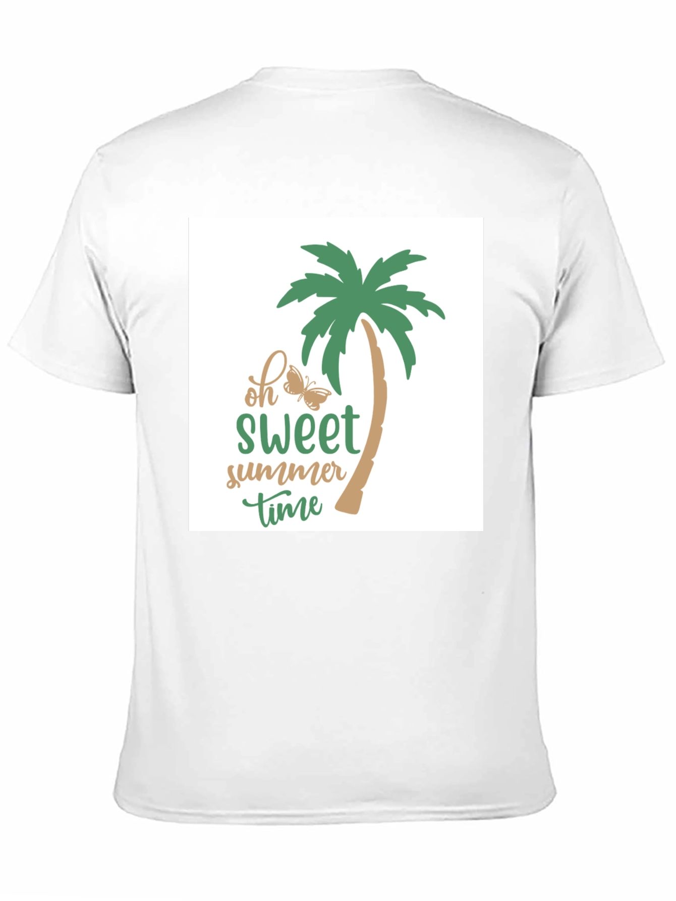 Sweet Summer Time Black T-Shirt