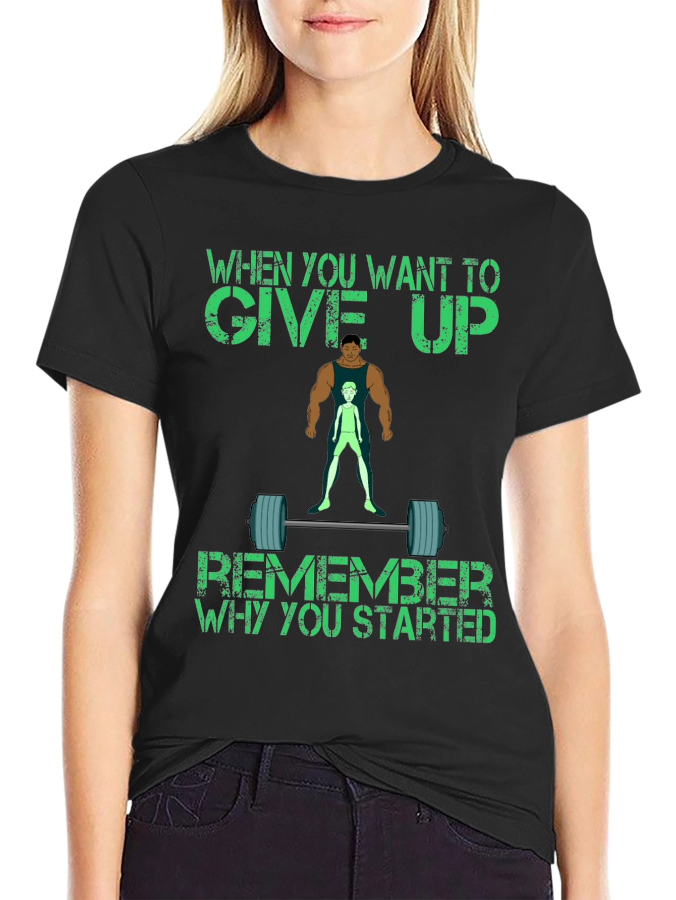 Inspirational Gym Motivation T-Shirt