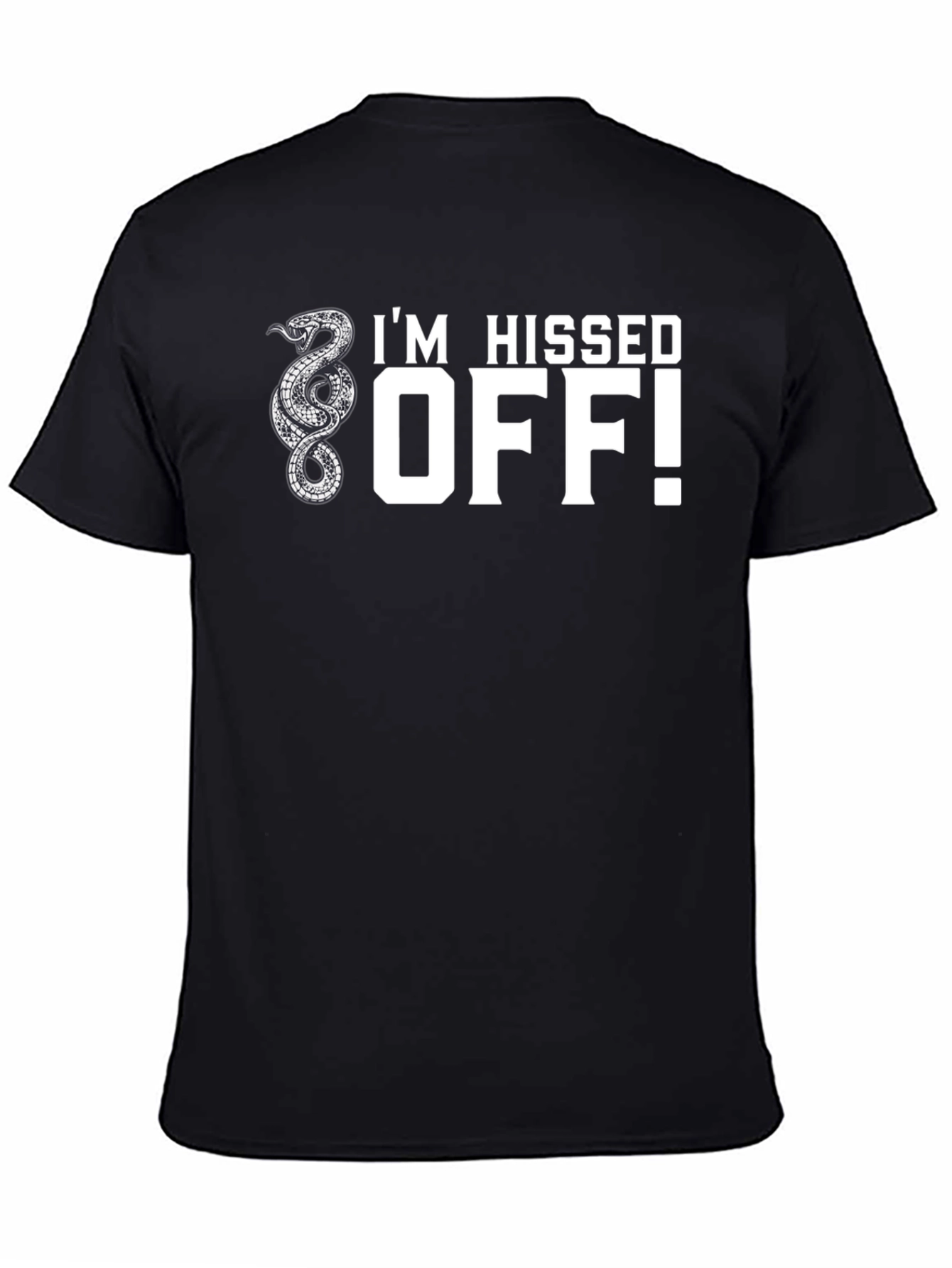 Im Hissed Off Snake Graphic T-Shirt