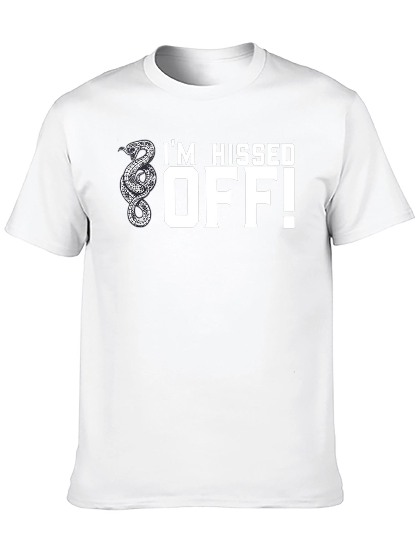 Im Hissed Off Snake Graphic T-Shirt