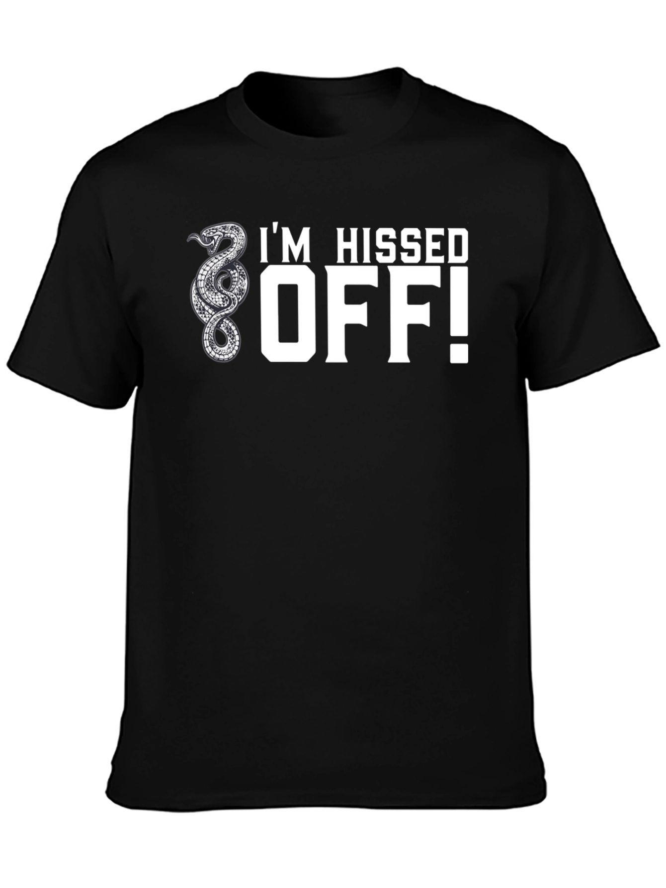 Im Hissed Off Snake Graphic T-Shirt