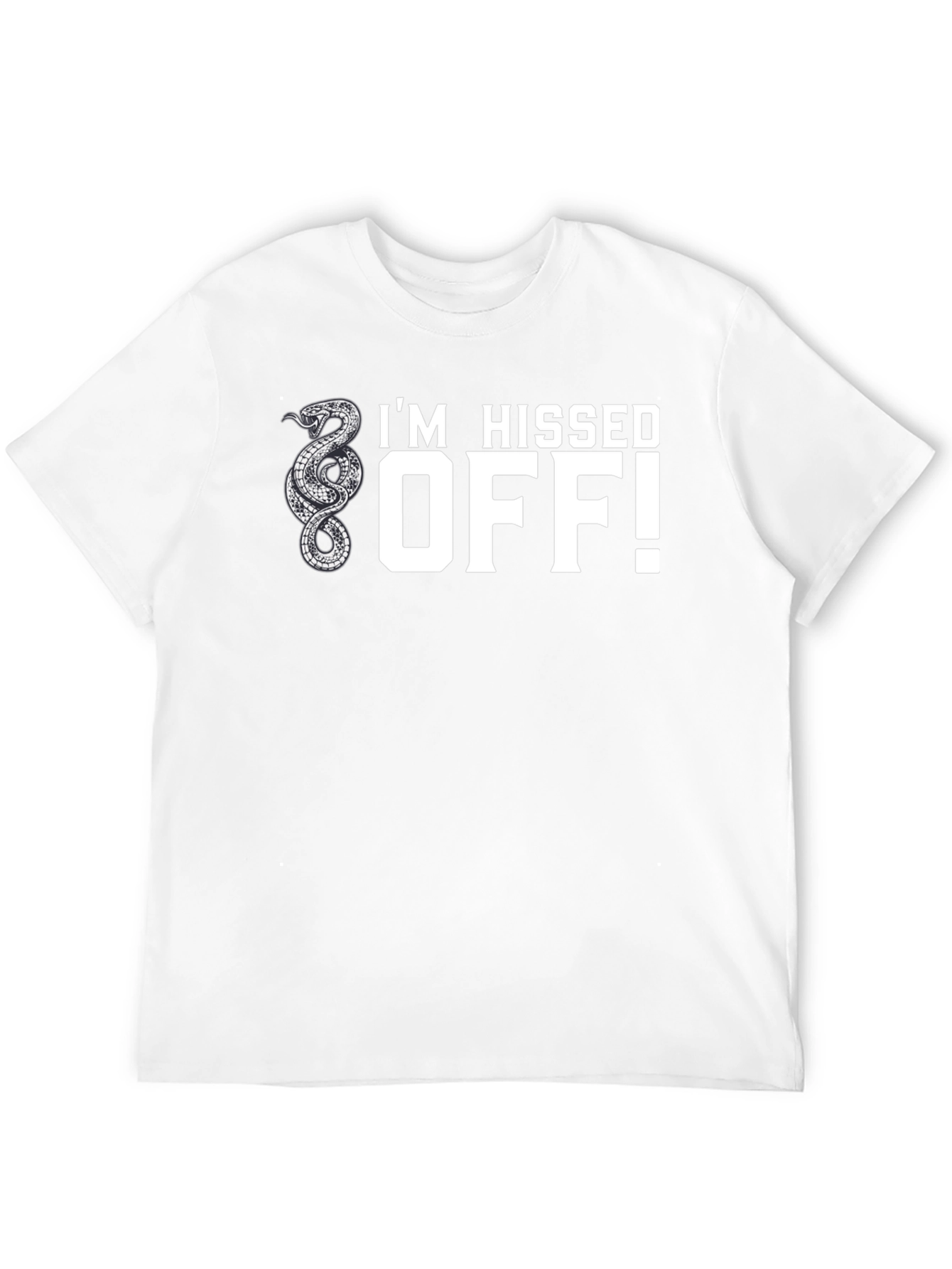 Im Hissed Off Snake Graphic T-Shirt