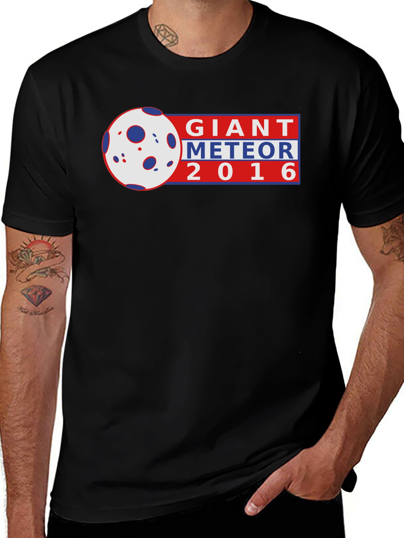 Giant Meteor 2016 T-Shirt - Novelty Graphic Tee