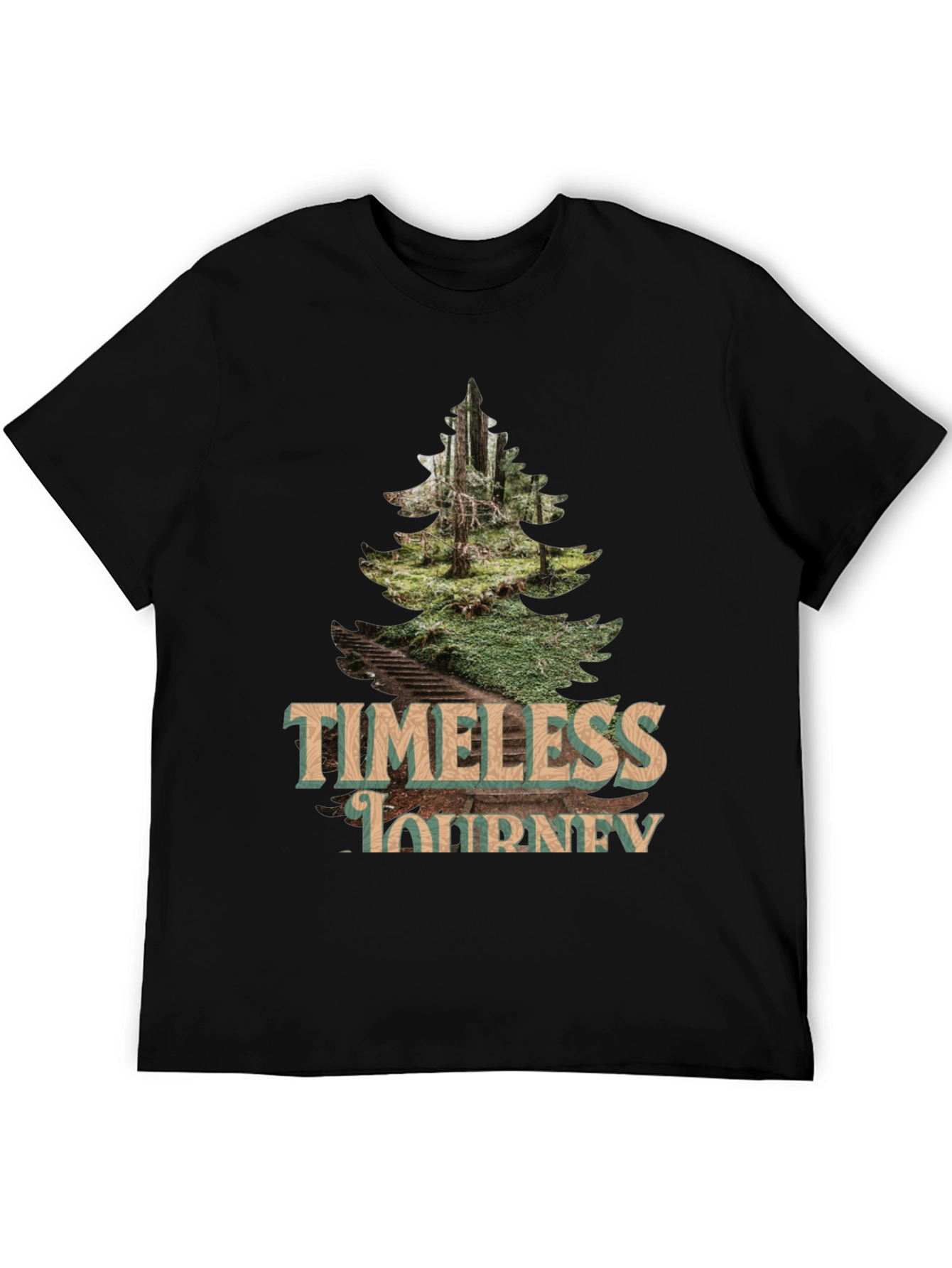 Timeless Journey Graphic Tee - Nature Inspired
