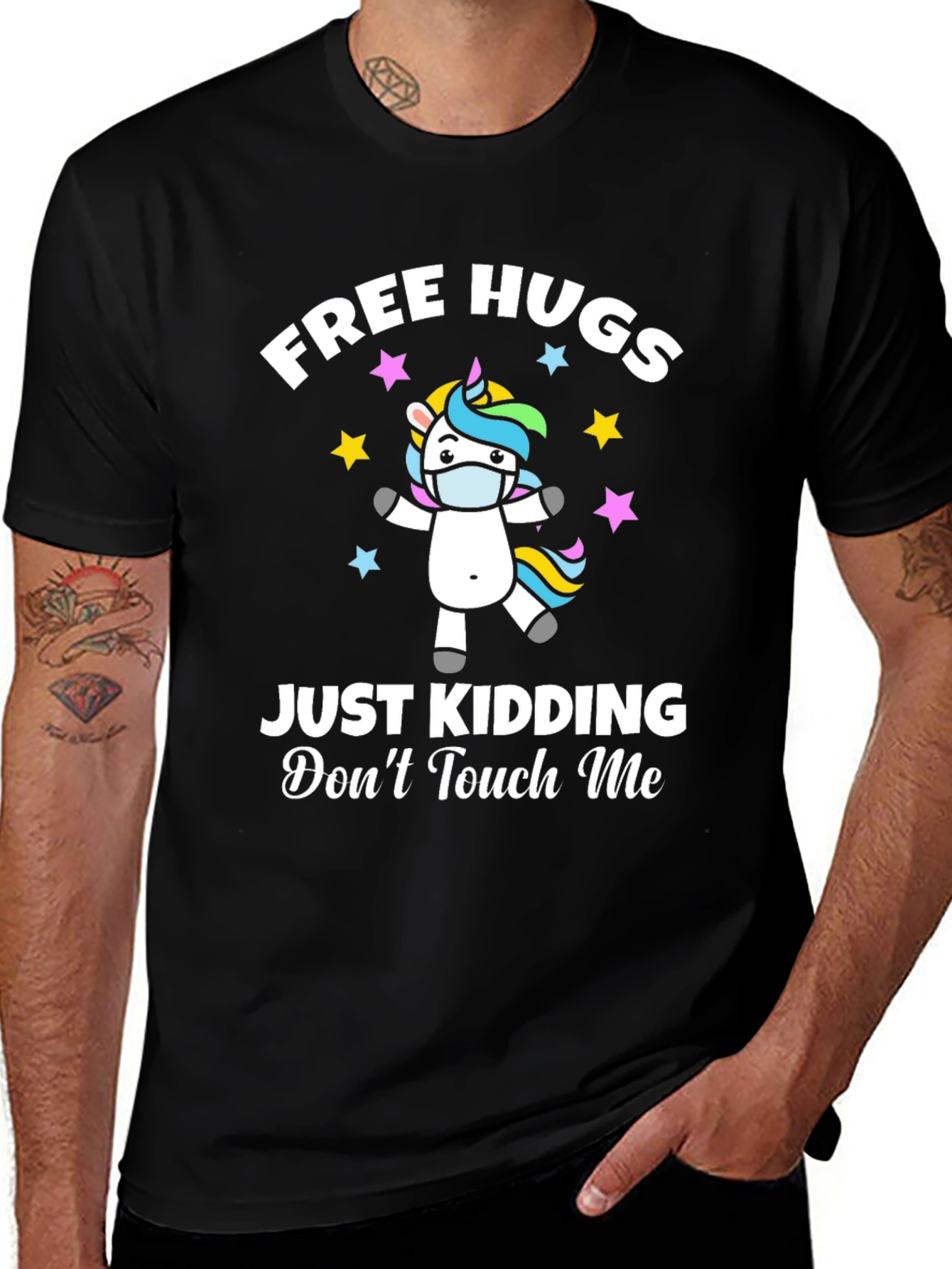Free Hugs - Just Kidding T-Shirt
