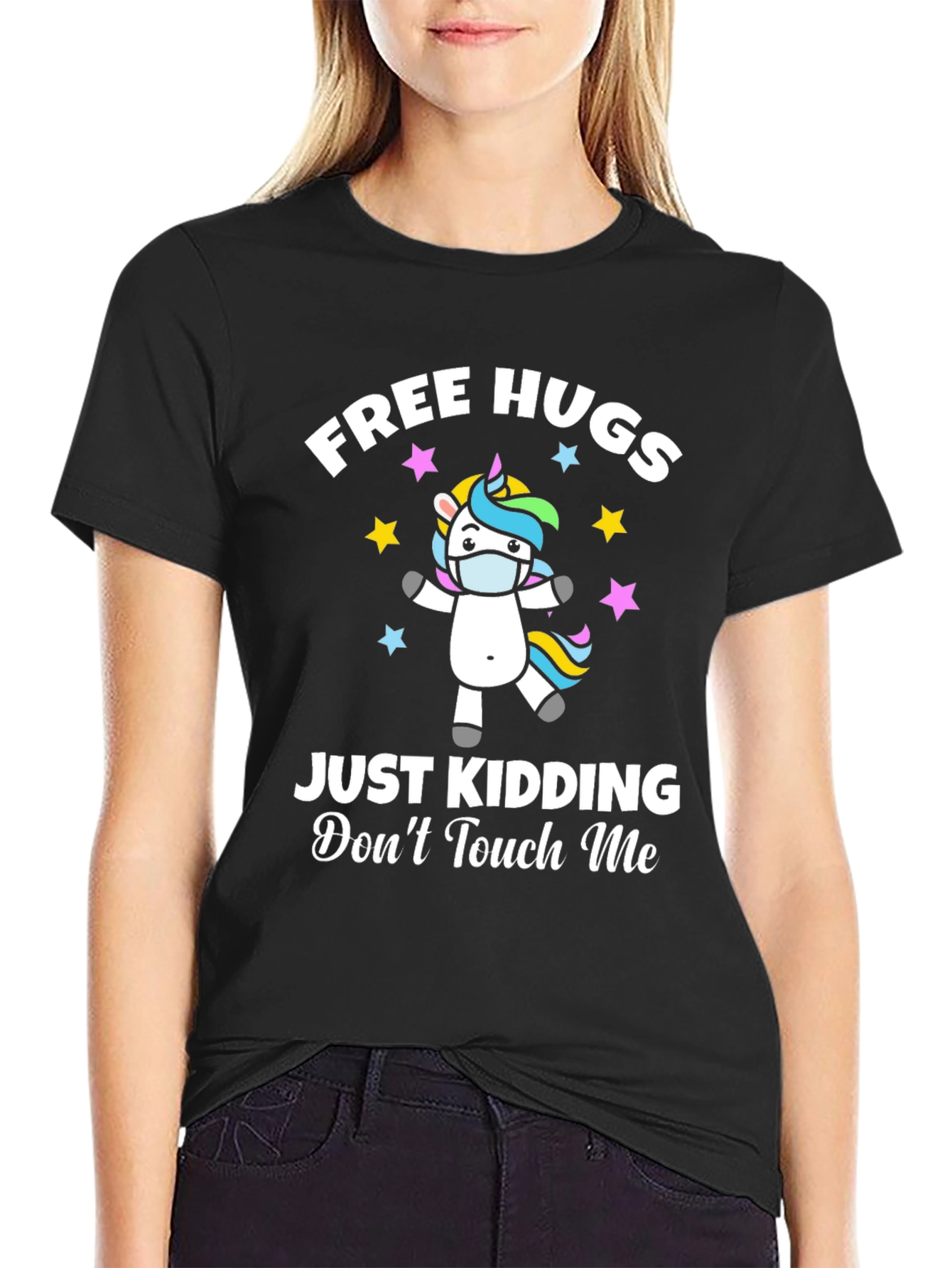 Free Hugs - Just Kidding T-Shirt