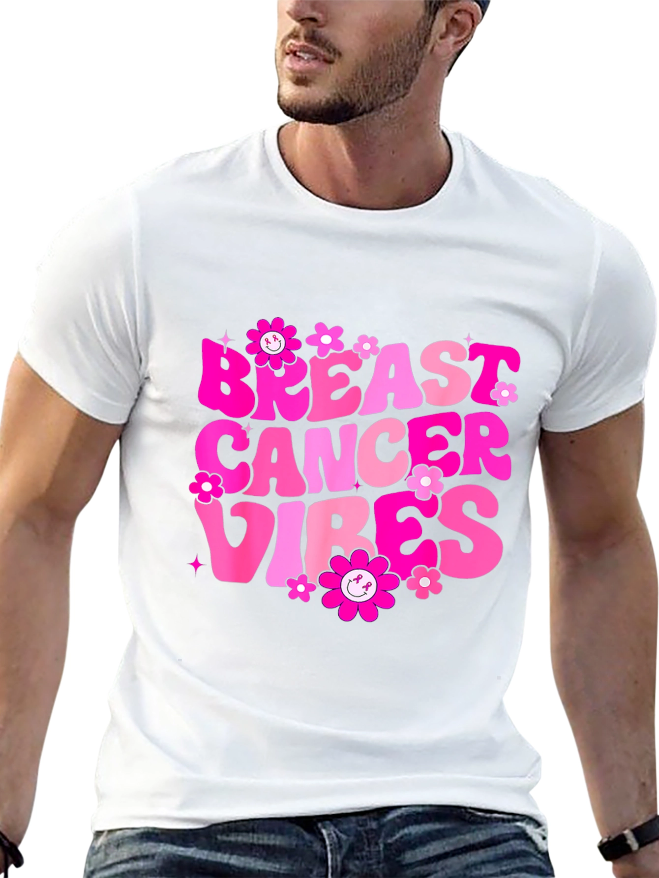 Breast Cancer Vibes T-Shirt