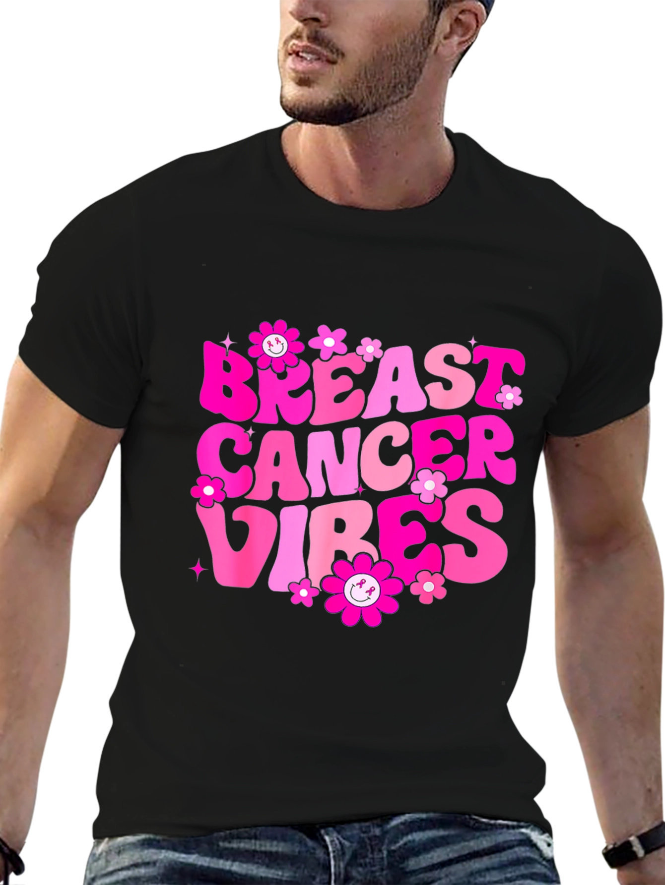 Breast Cancer Vibes T-Shirt